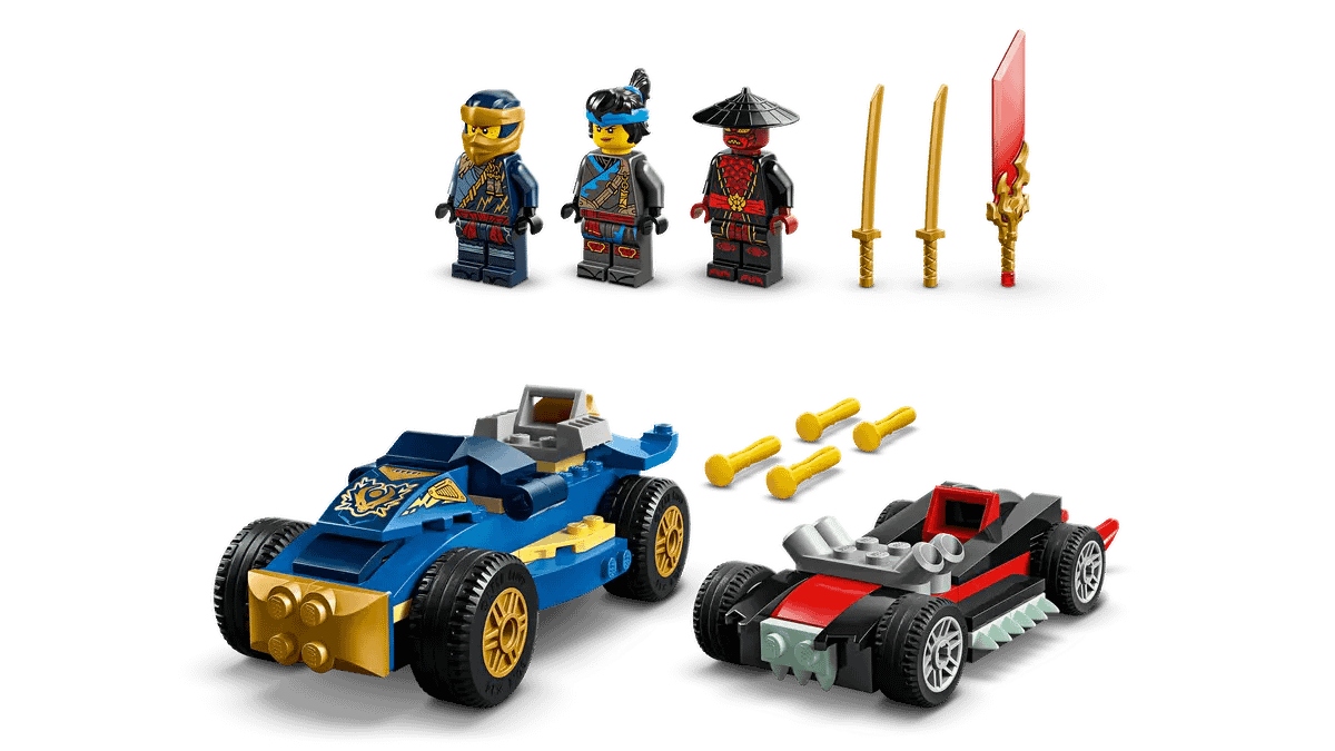 LEGO® 71840 Rogue vs. Drix Race Car Duel - NINJAGO® 4+