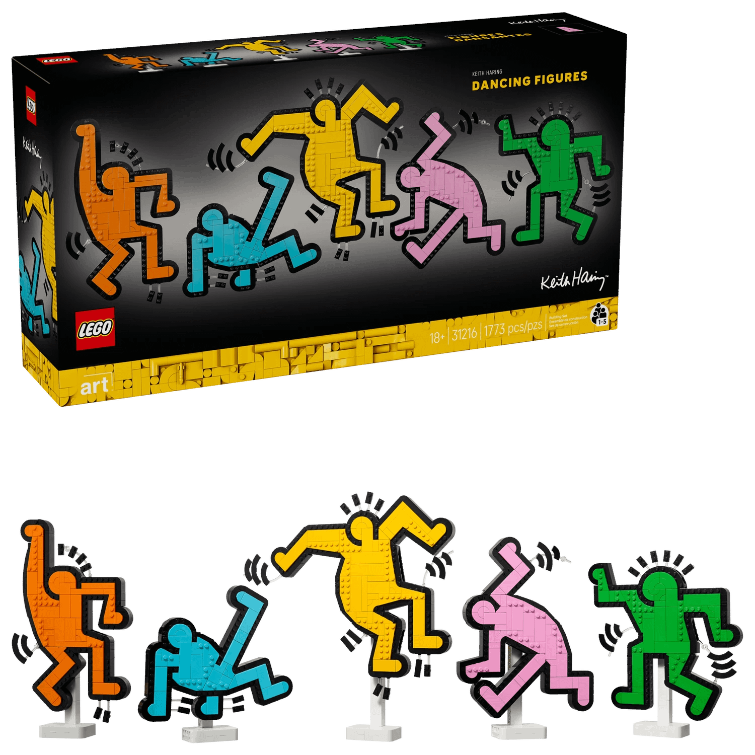 LEGO® 31216 Keith Haring Dancing Figures - ART