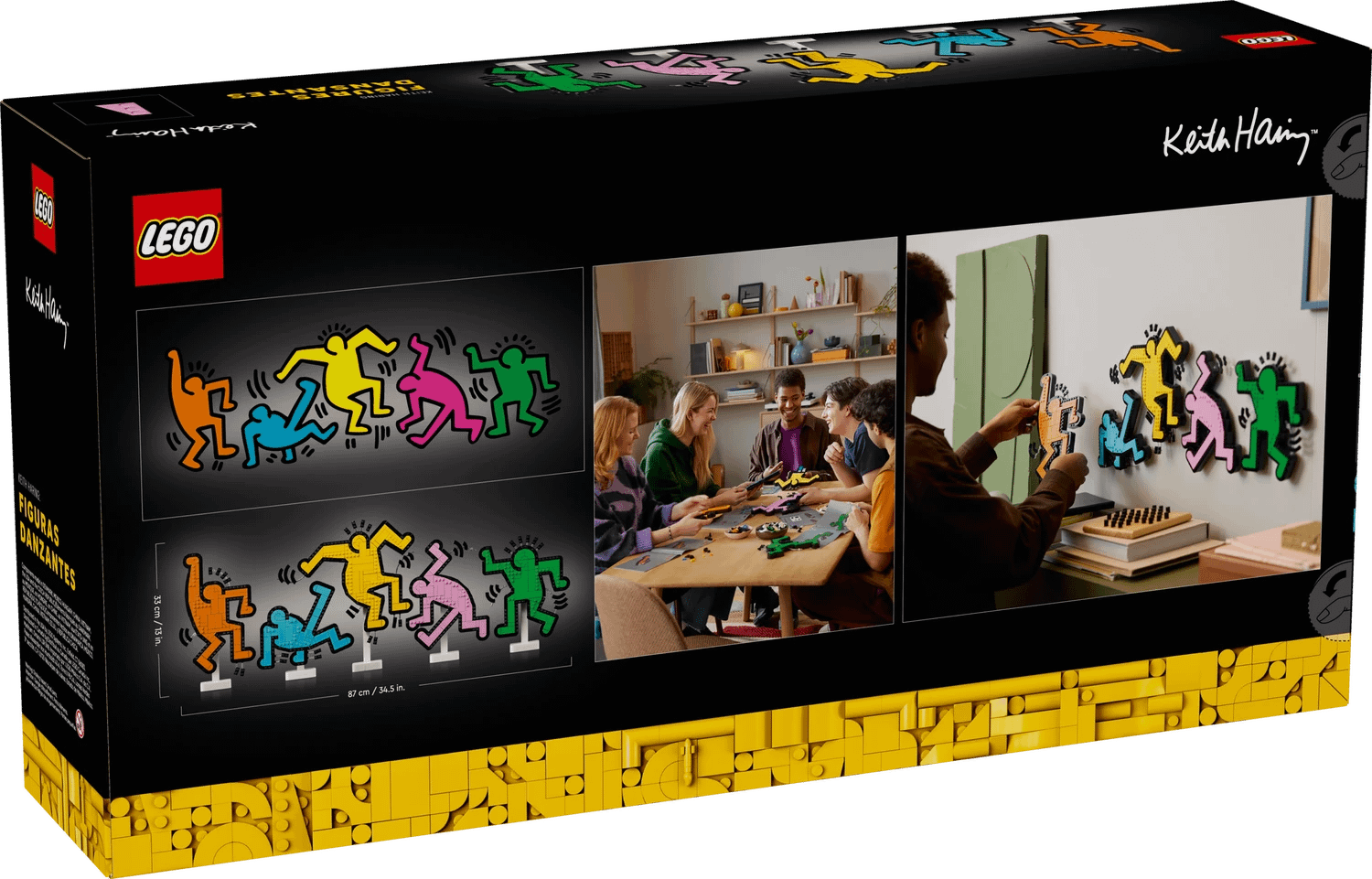 LEGO® 31216 Keith Haring Dancing Figures - ART