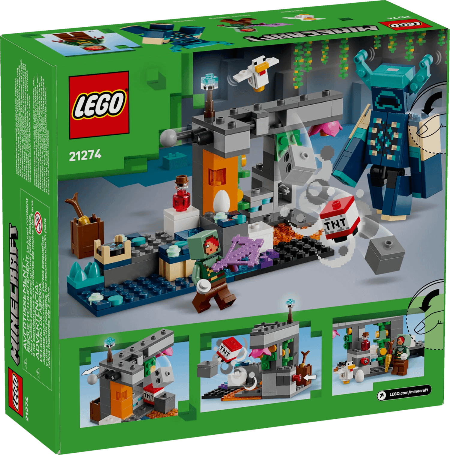 LEGO® 21274 The Warden Encounter - Minecraft®