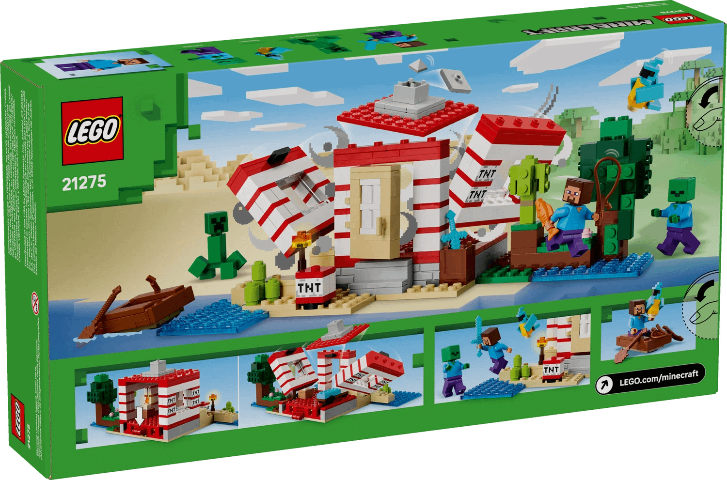 LEGO® 21275 The TNT Jungle House - Minecraft®