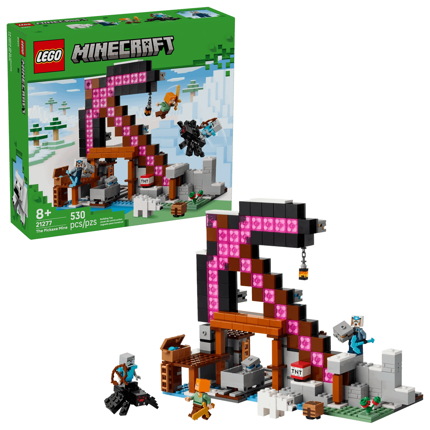 LEGO® 21277 The Pickaxe Mine - Minecraft®