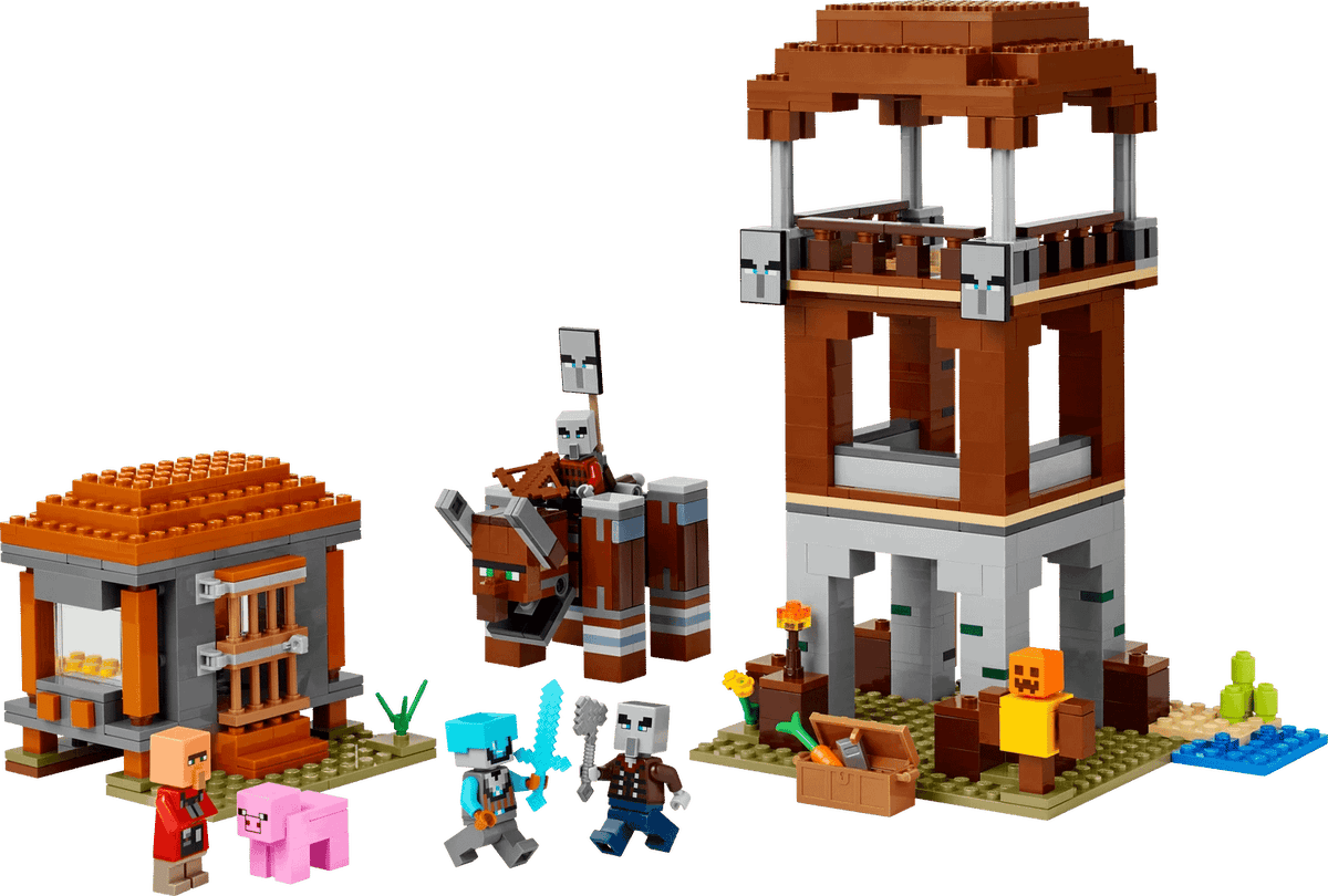 LEGO® 21278 The Pillager Outpost and Ravager - Minecraft®