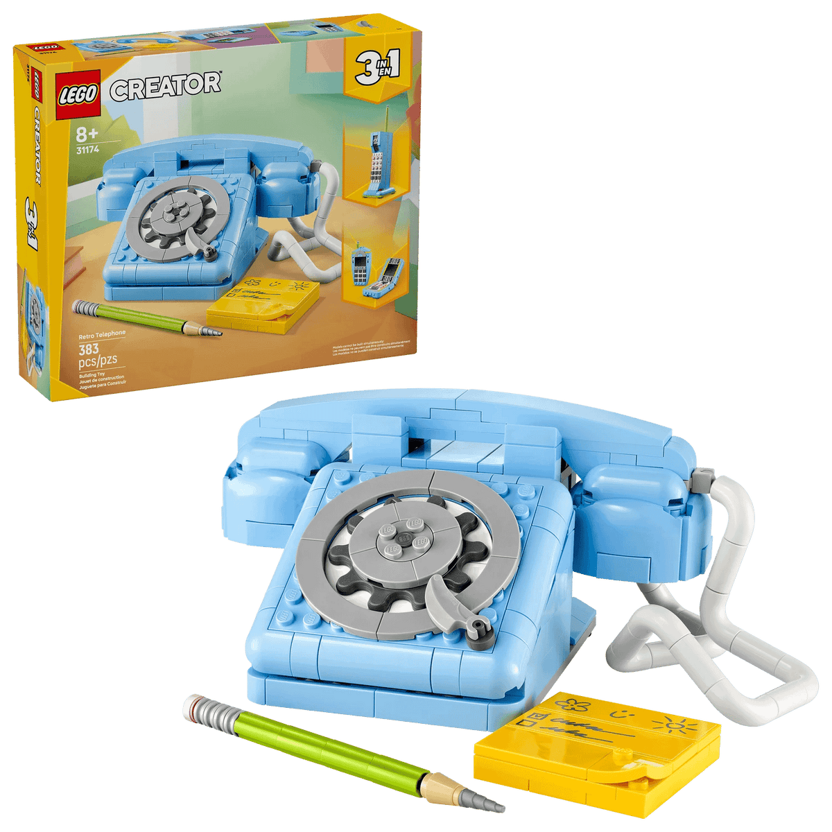 LEGO® 31174 Retro Telephone - Creator 3-in-1