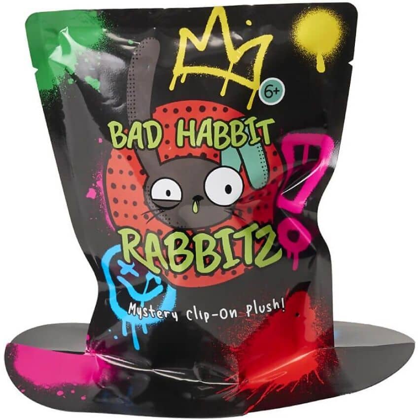 Kreepy Collectibles - Bad Habbit Rabbitz Blind Bag Surprise Plush - Jasnor