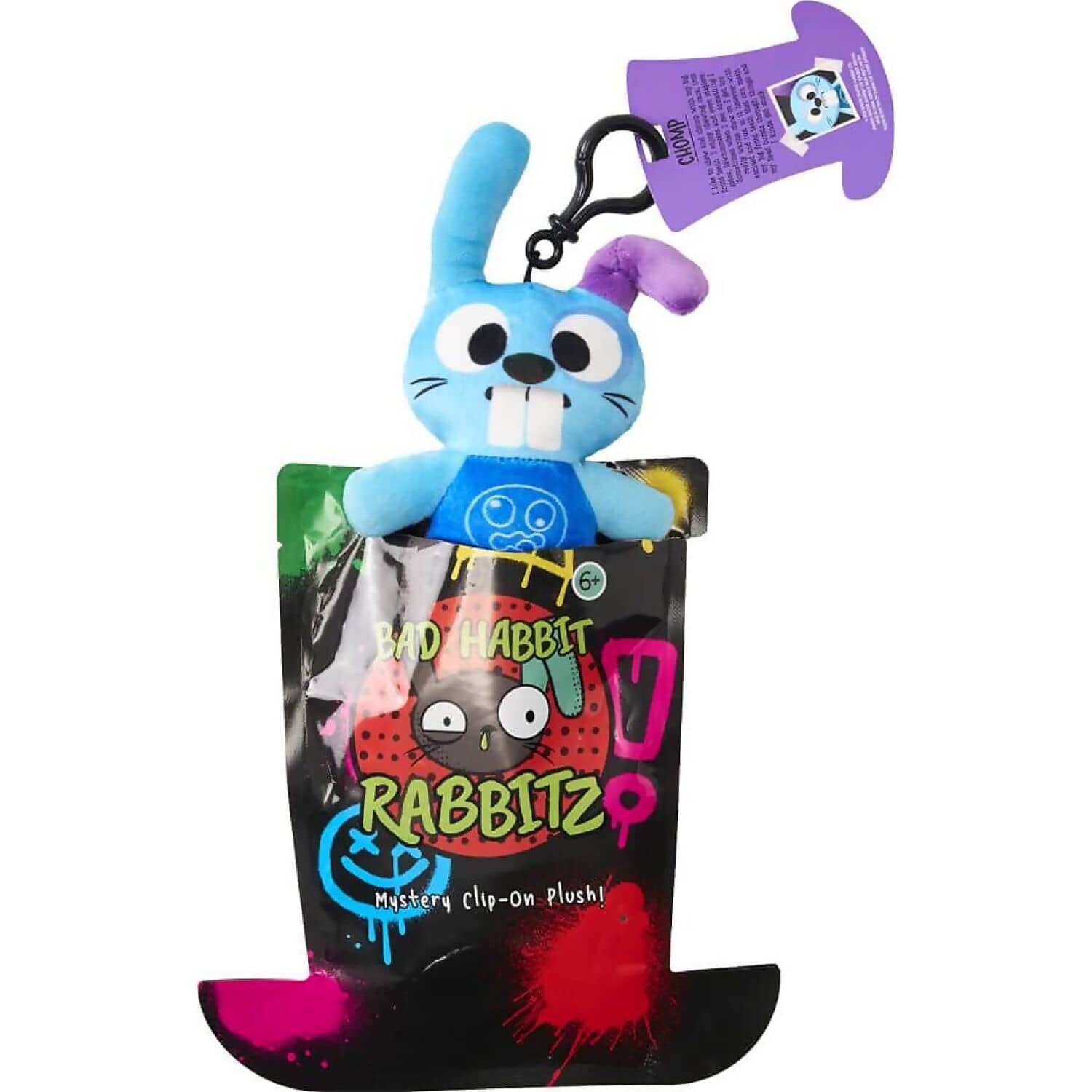 Kreepy Collectibles - Bad Habbit Rabbitz Blind Bag Surprise Plush - Jasnor