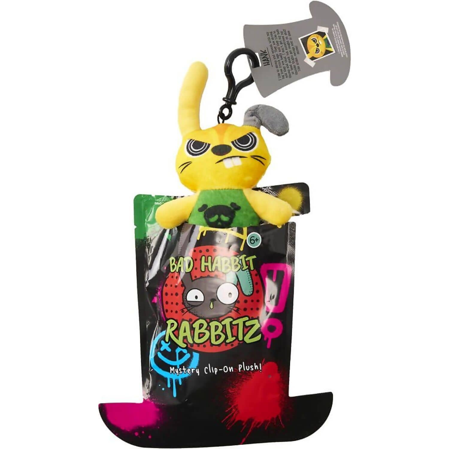 Kreepy Collectibles - Bad Habbit Rabbitz Blind Bag Surprise Plush - Jasnor