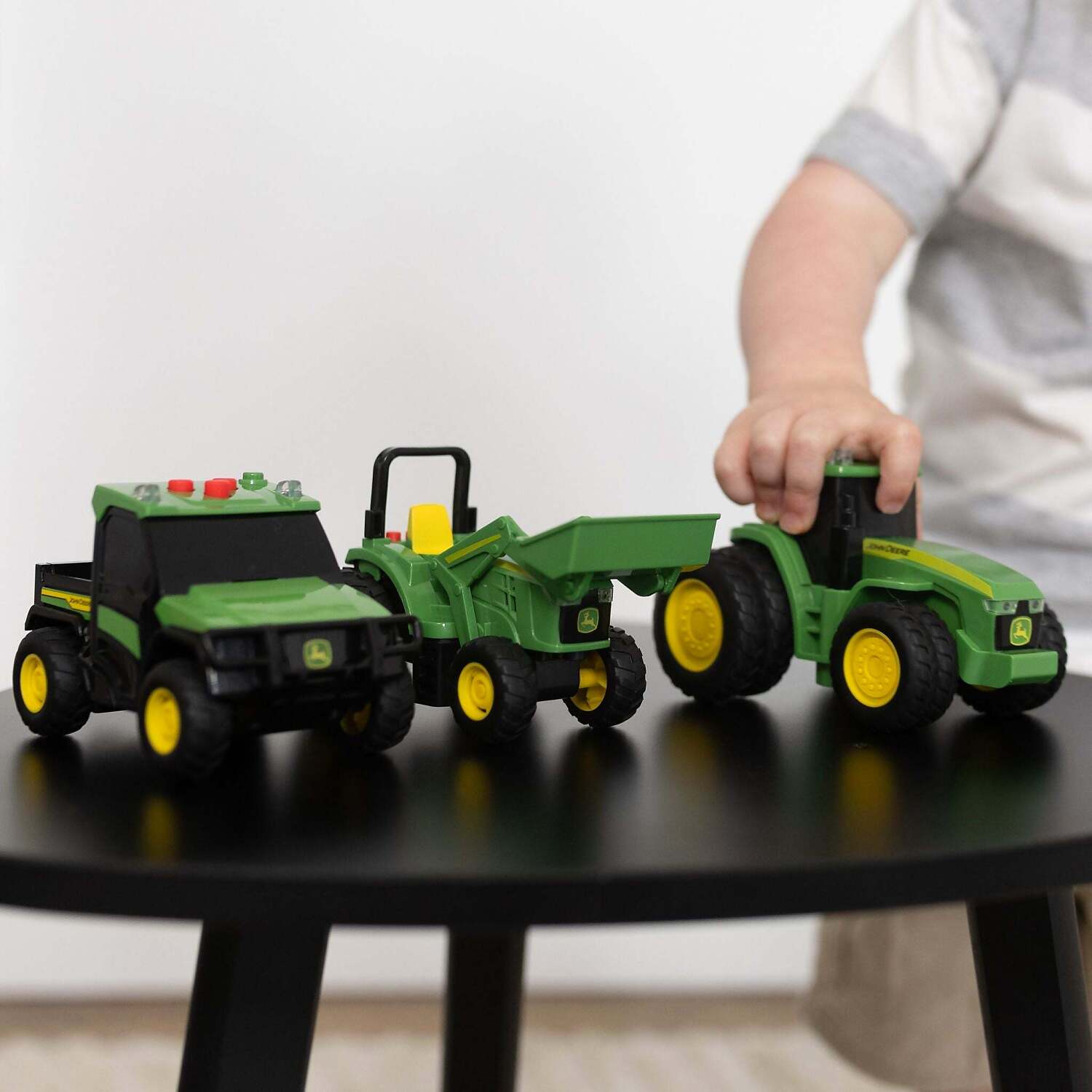 John Deere - Kids - Mini Farm Vehicles 3 Pack with Lights & Sounds!