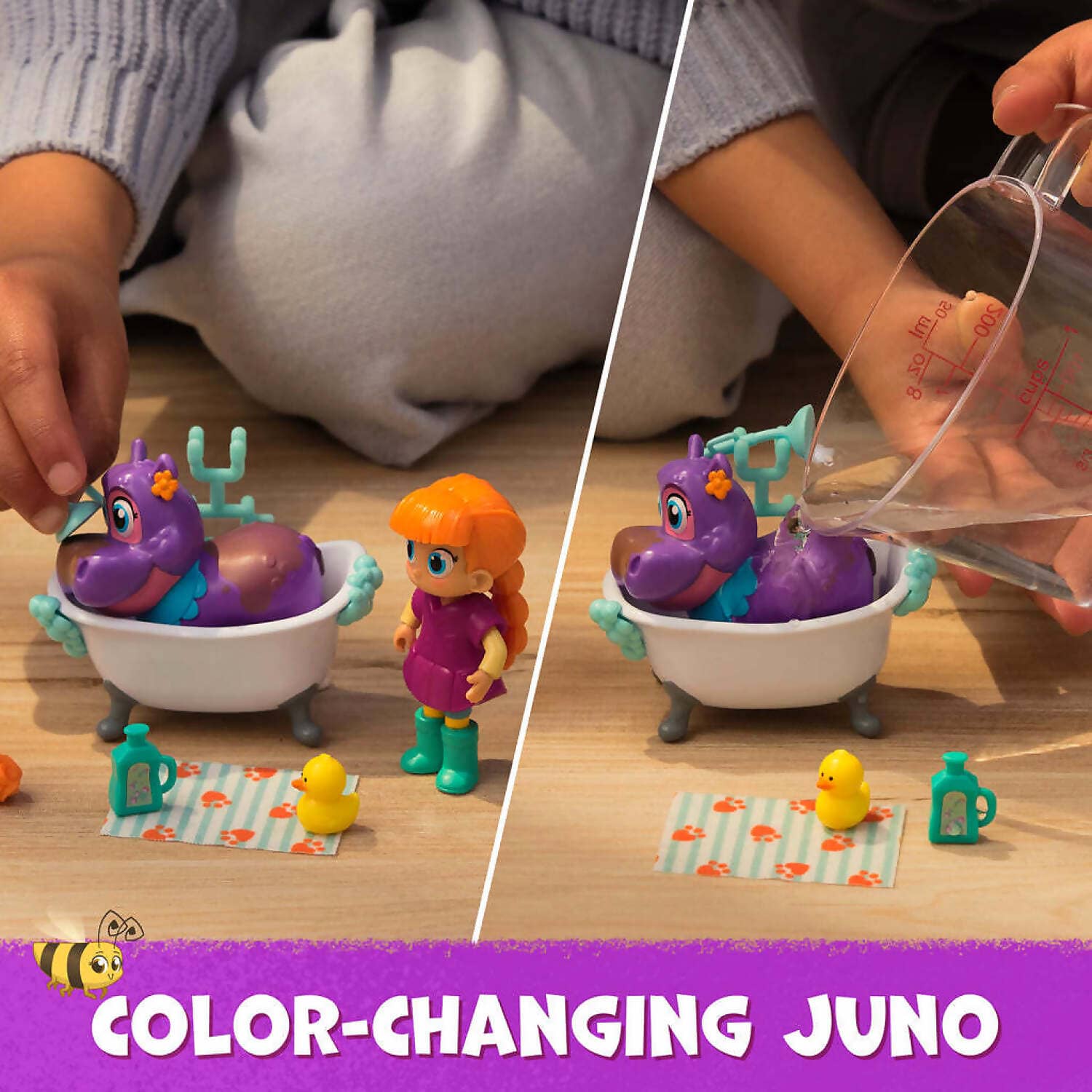 Vida The Vet - Vida & Junos Bubble Bath Pack Animal Playset - Spin Master