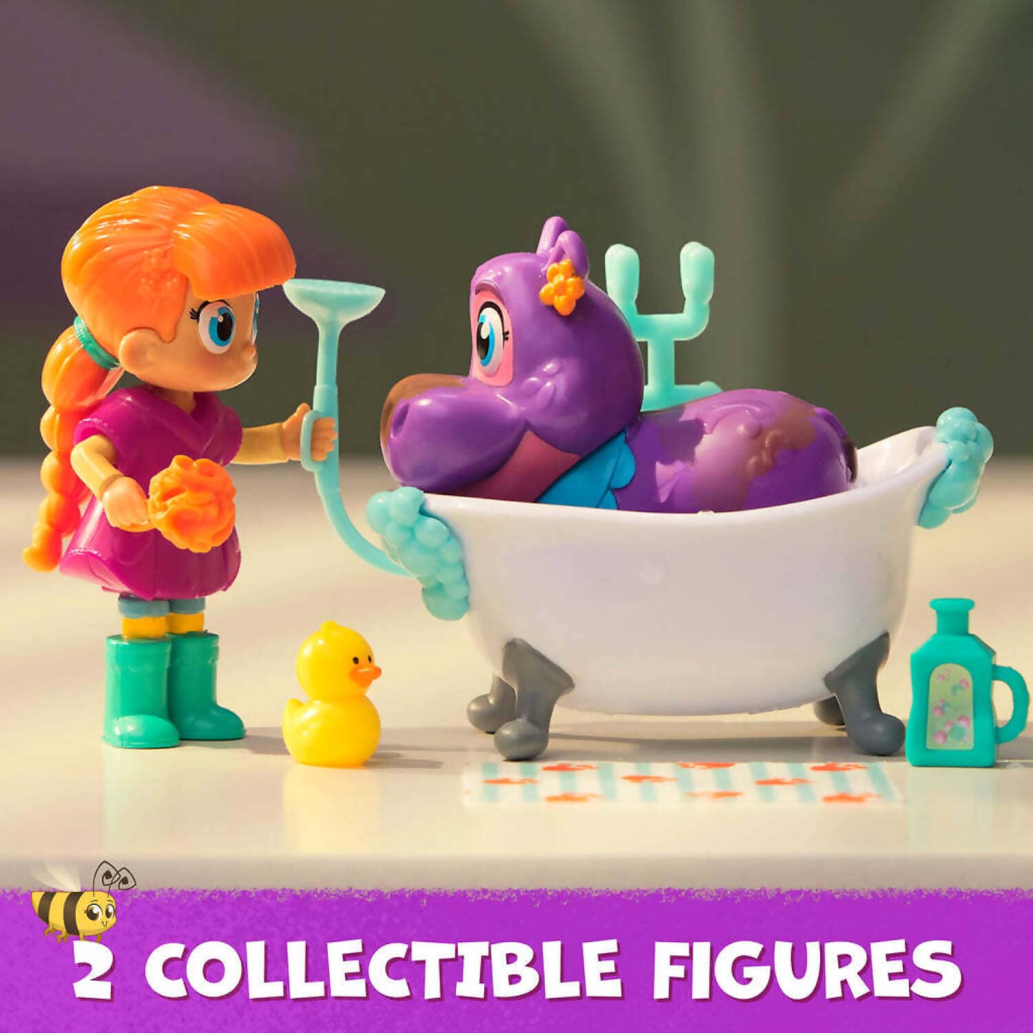Vida The Vet - Vida & Junos Bubble Bath Pack Animal Playset - Spin Master