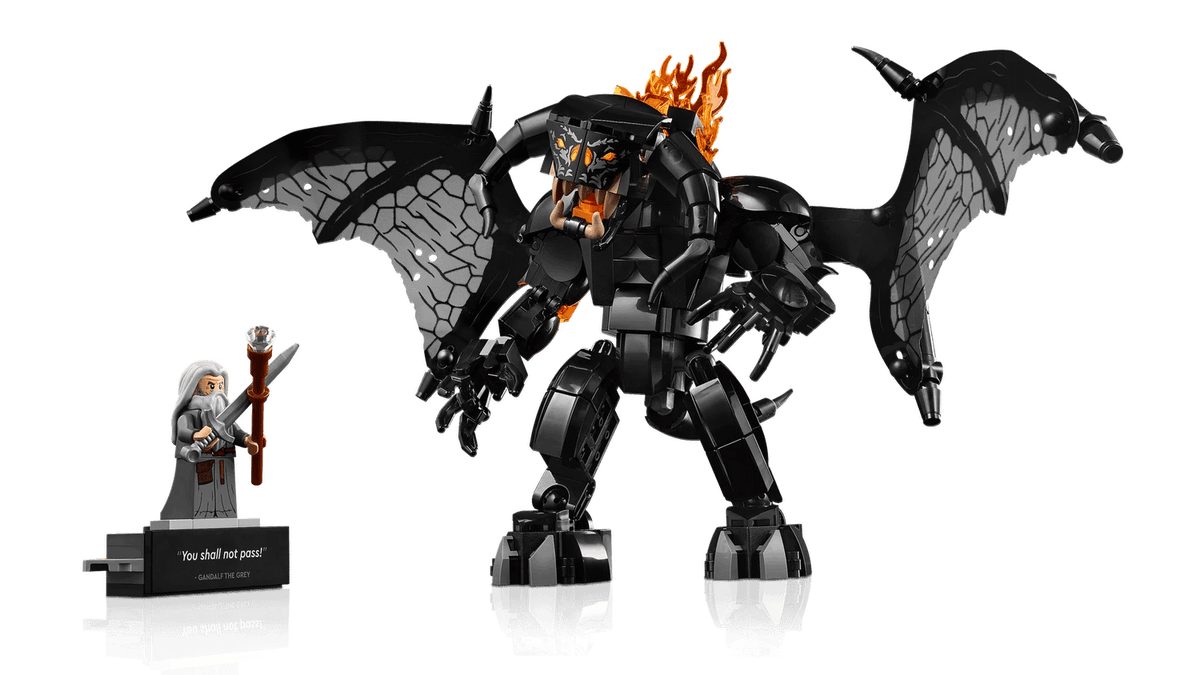 LEGO® 10367 The Lord of the Rings™: Balrog Book Nook - ICONS