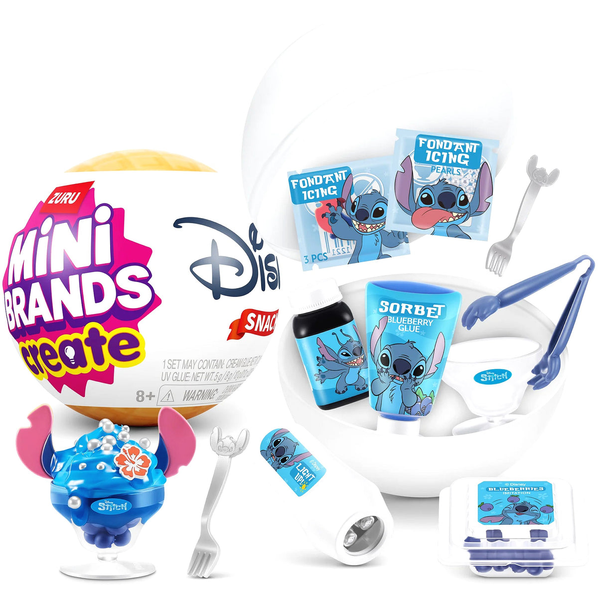 ZURU - Mini Brands Create Disney Snacks Series 1 Blind Capsule