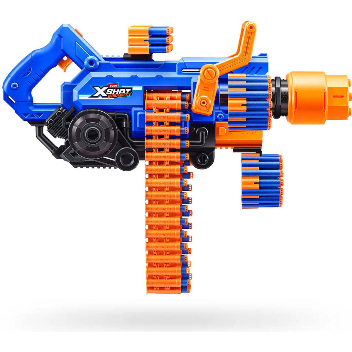 ZURU - X-Shot Insanity Smoking Barrel Blaster with 72 Darts