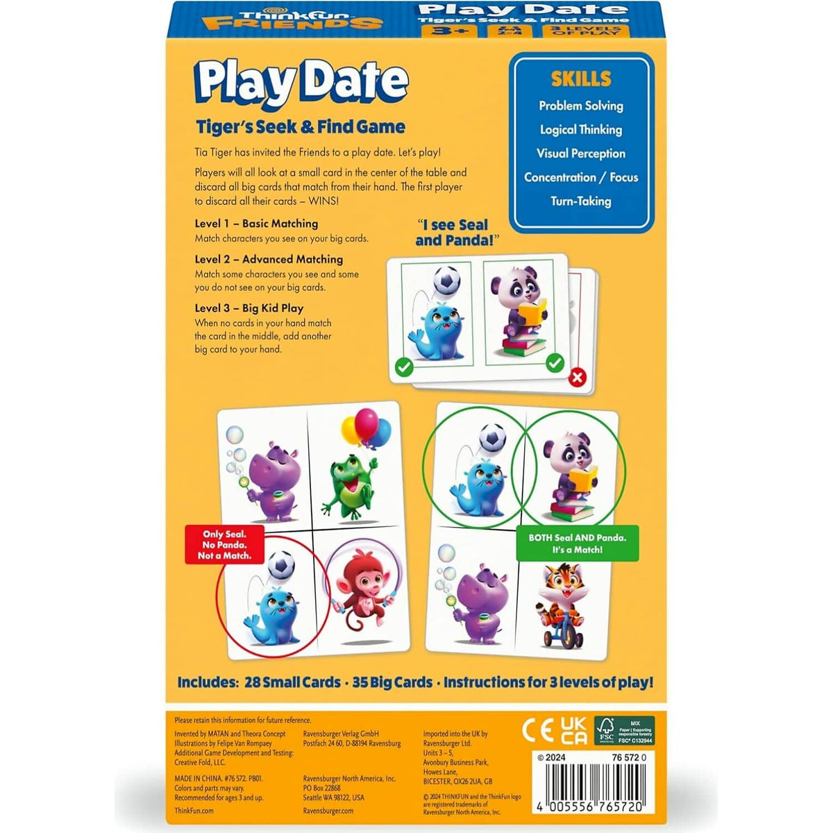 ThinkFun - Friends: Play Date Game