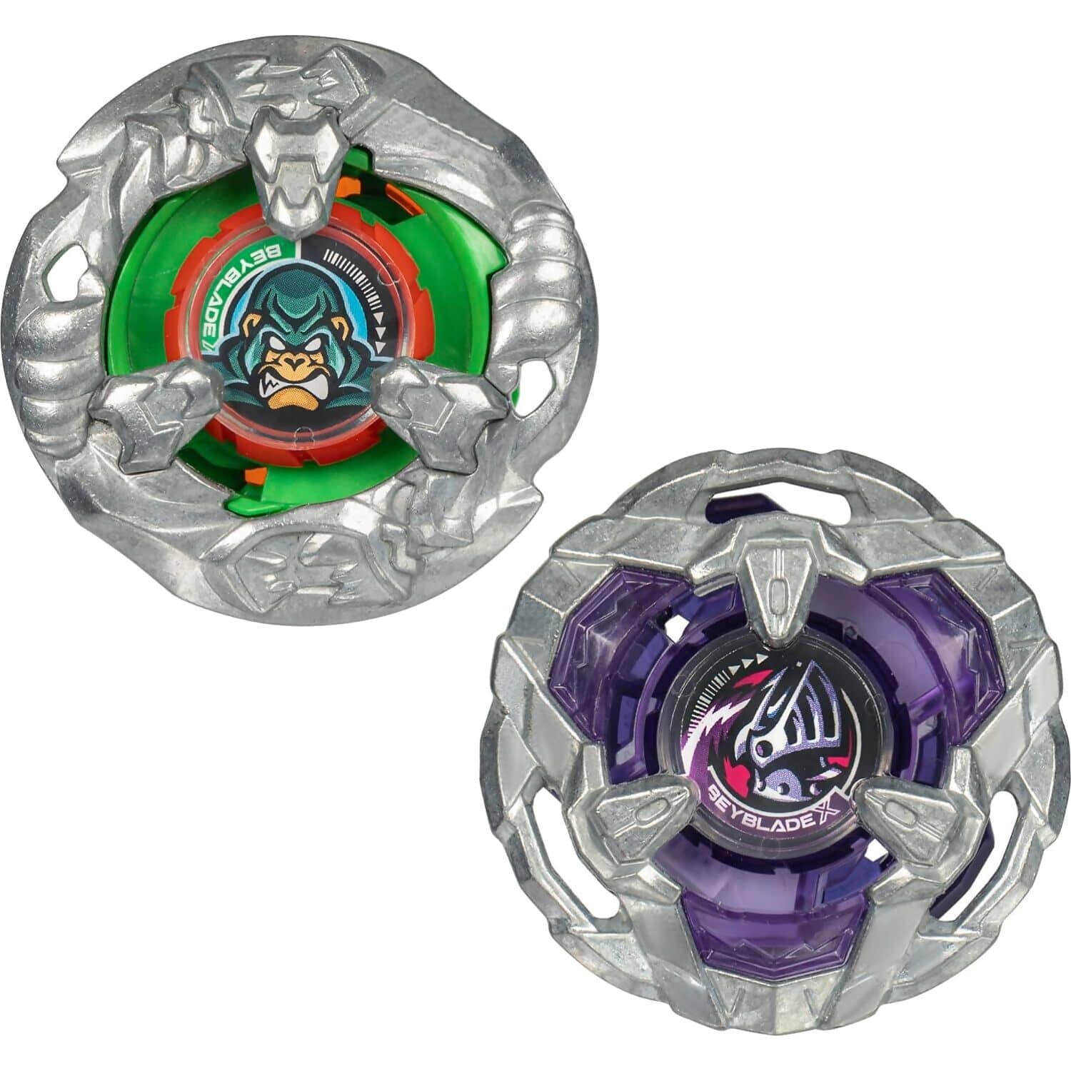 BEYBLADE X - Yell Kong 3-60GB and Helm Knight 5-80T Top Dual Pack Set