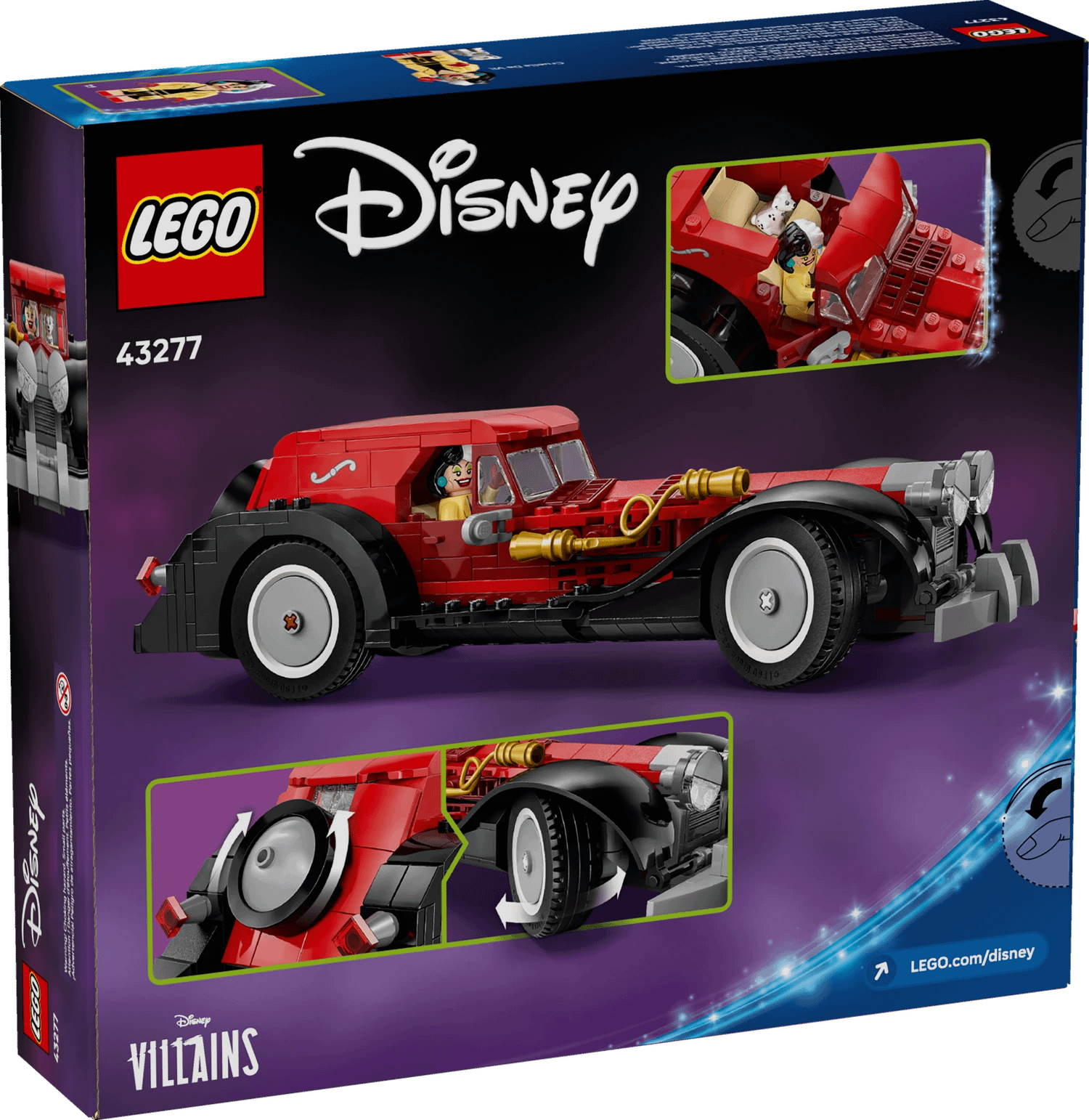 LEGO® 43277 Cruella De Vil's Car - Disney