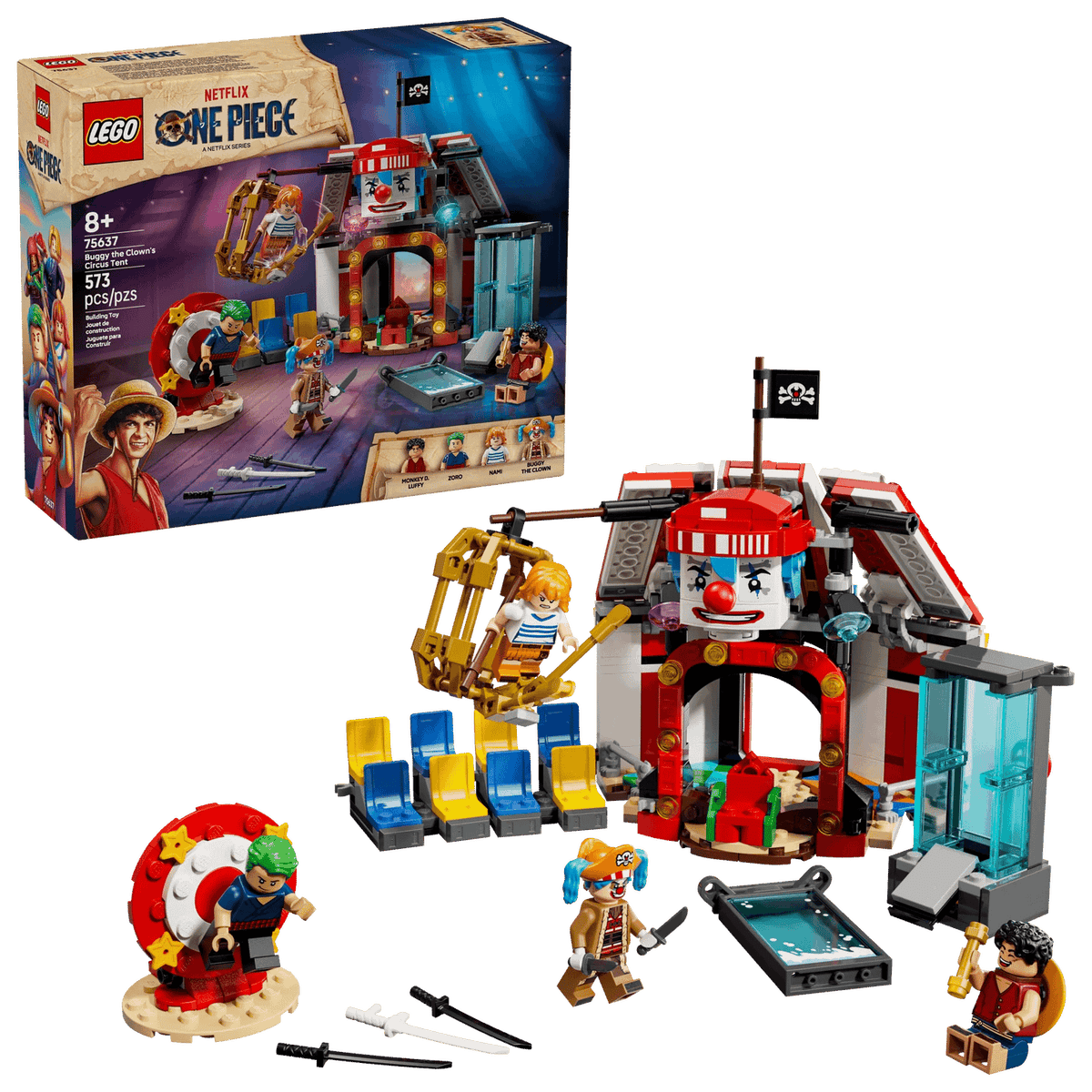 LEGO® 75637 Buggy the Clown's Circus Tent - Netflix ONE PIECE