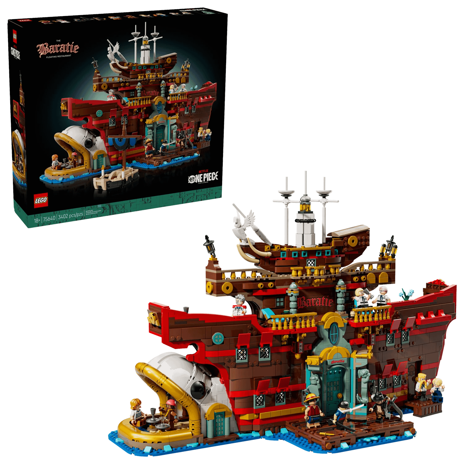LEGO® 75640 The Baratie Floating Restaurant - Netflix ONE PIECE