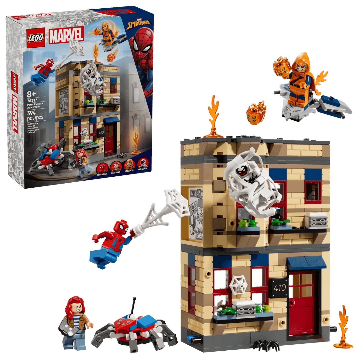 LEGO® 76317 Peter Parker s Apartment - Marvel Super Heroes
