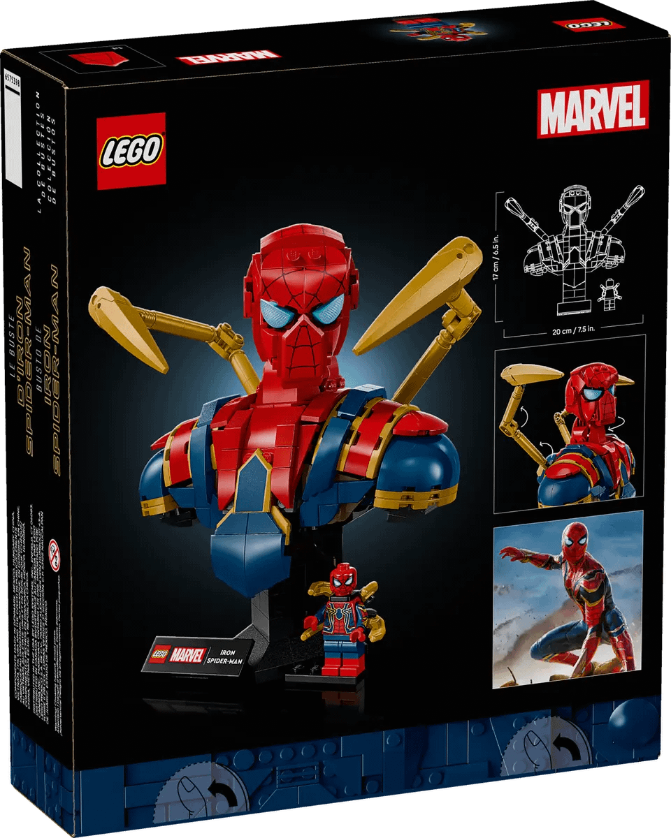 LEGO® 76326 Iron Spider-Man Bust - Marvel Super Heroes