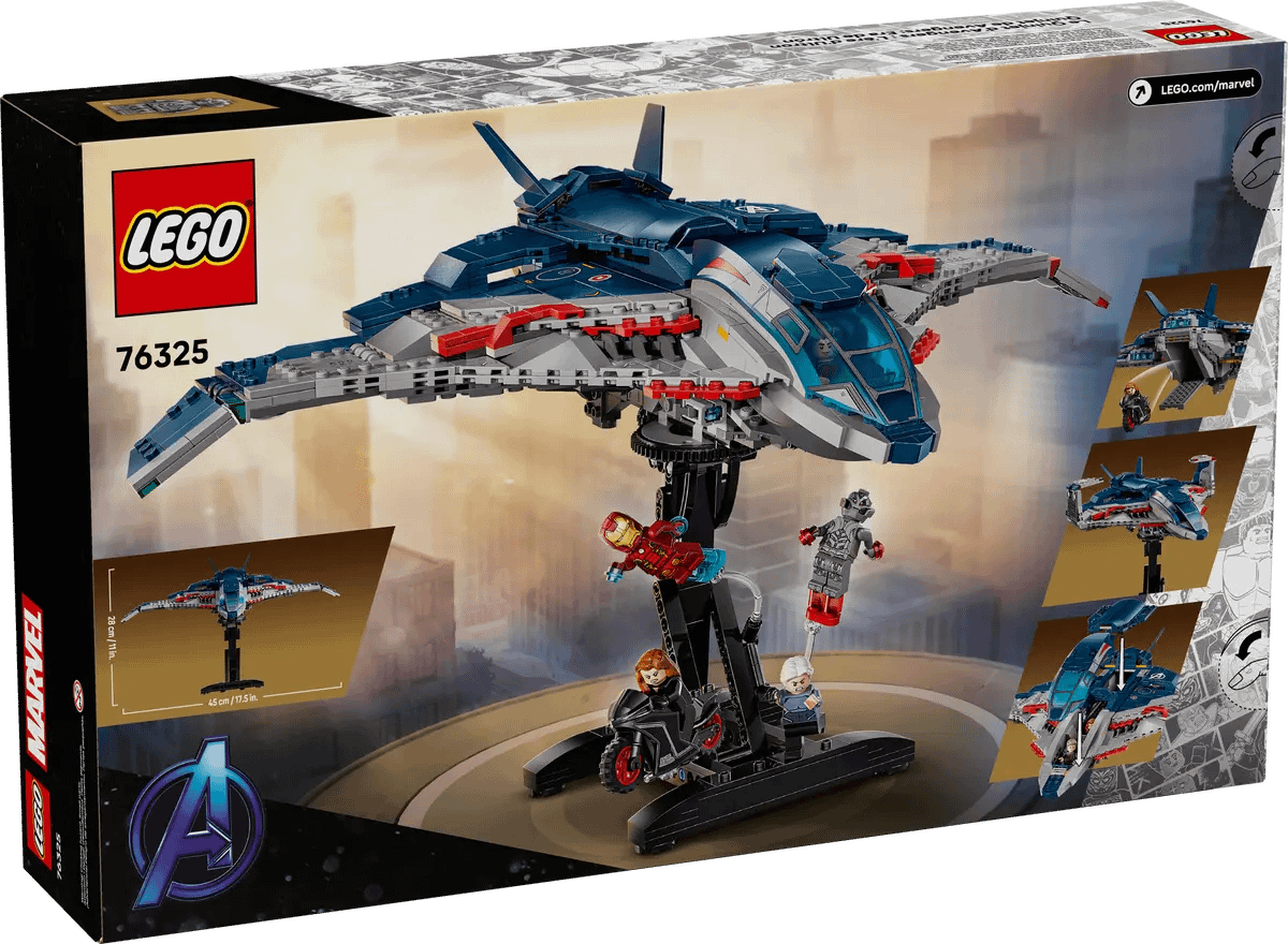 LEGO® 76325 Avengers: Age of Ultron Quinjet - Marvel Super Heroes