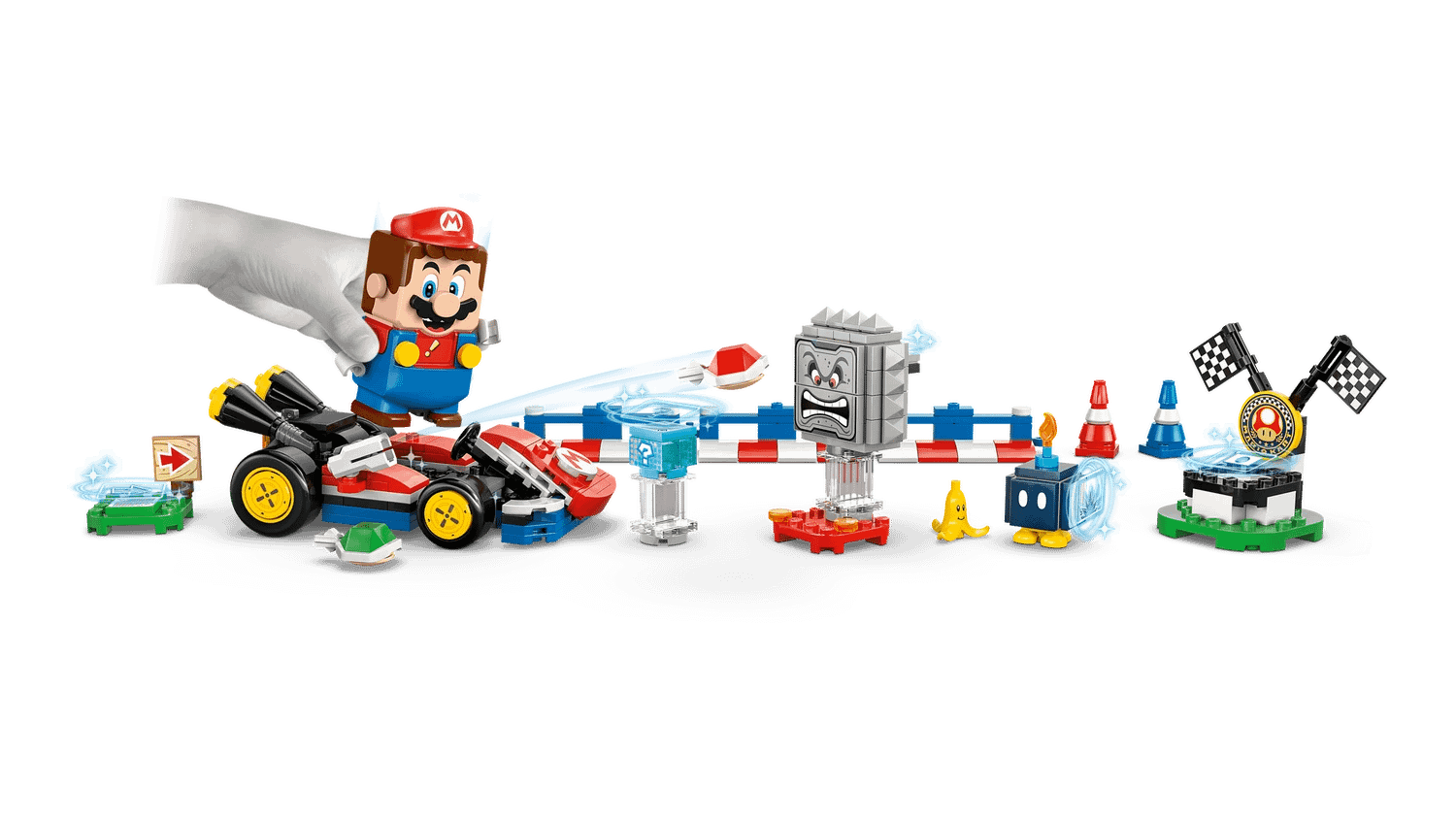 LEGO® 72043 Mario Kart - Interactive LEGO® Mario & Standard Kart - Super Mario™