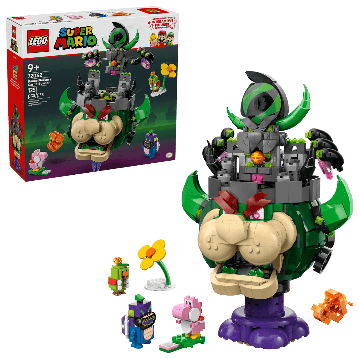 LEGO® 72042 Prince Florian & Castle Bowser - Super Mario™
