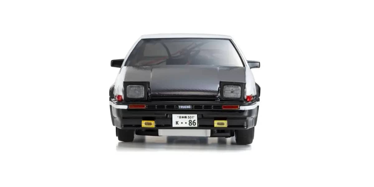 KYOSHO - FIRST MINI-Z TOYOTA SPRINTER TRUENO AE86 WHITE & BLACK - REMOTE CONTROL CAR