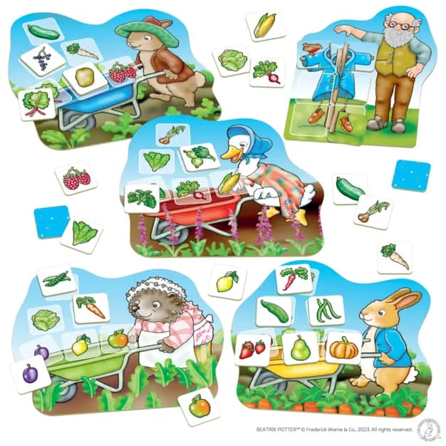 Orchard Toys - Peter Rabbit Veg Patch Lotto Game