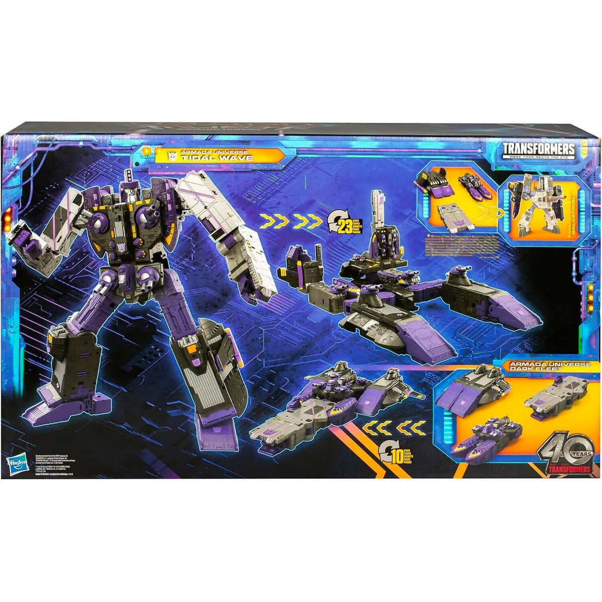 Transformers - Legacy United Titan Class Armada Universe Tidal Wave 19-inch Converting Transformers Action Figure - Hasbro