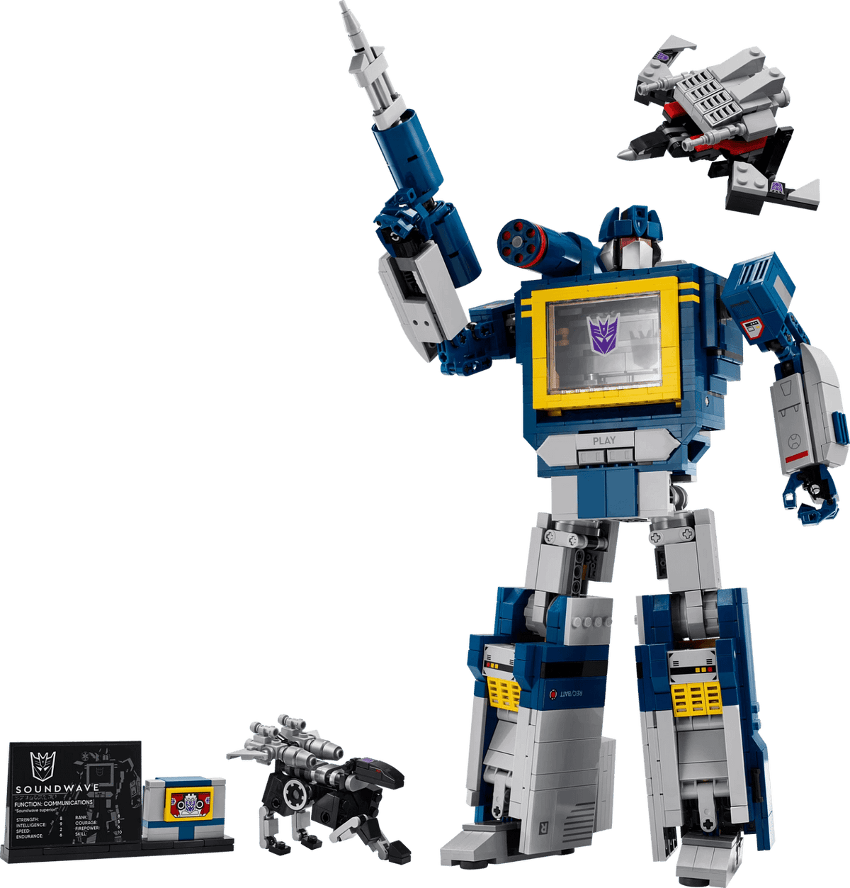 LEGO® 10358 Transformers: Soundwave - ICONS
