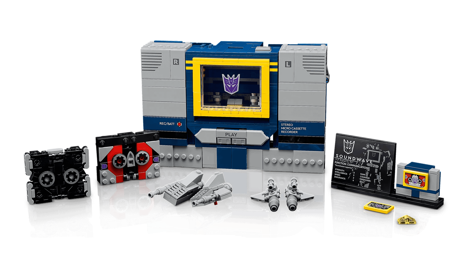 LEGO® 10358 Transformers: Soundwave - ICONS