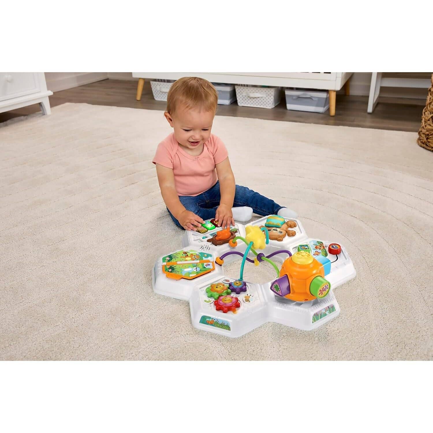 VTech - Baby - Busy Bee Activity Table - Blue