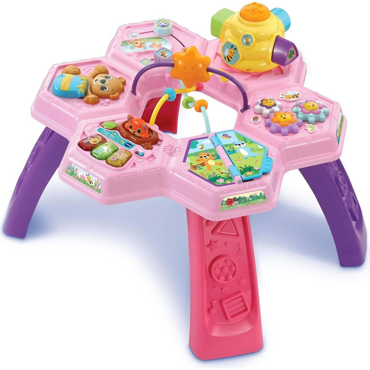 VTech - Baby - Busy Bee Activity Table - Pink