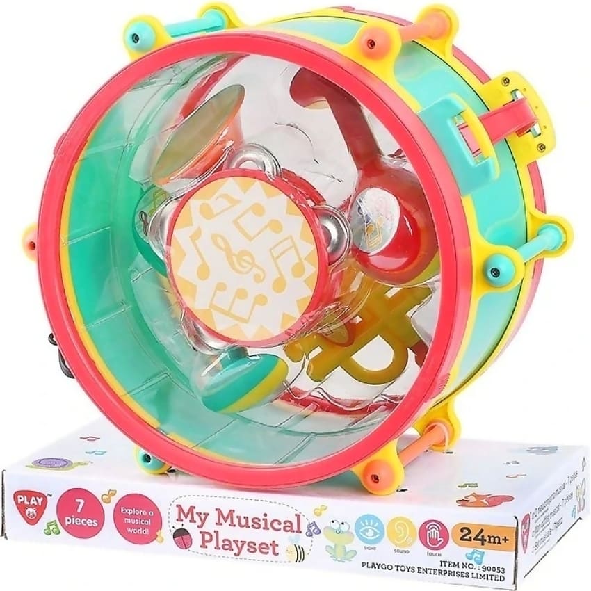 Playgo Toys Ent. Ltd - Musical 7pce Play Set