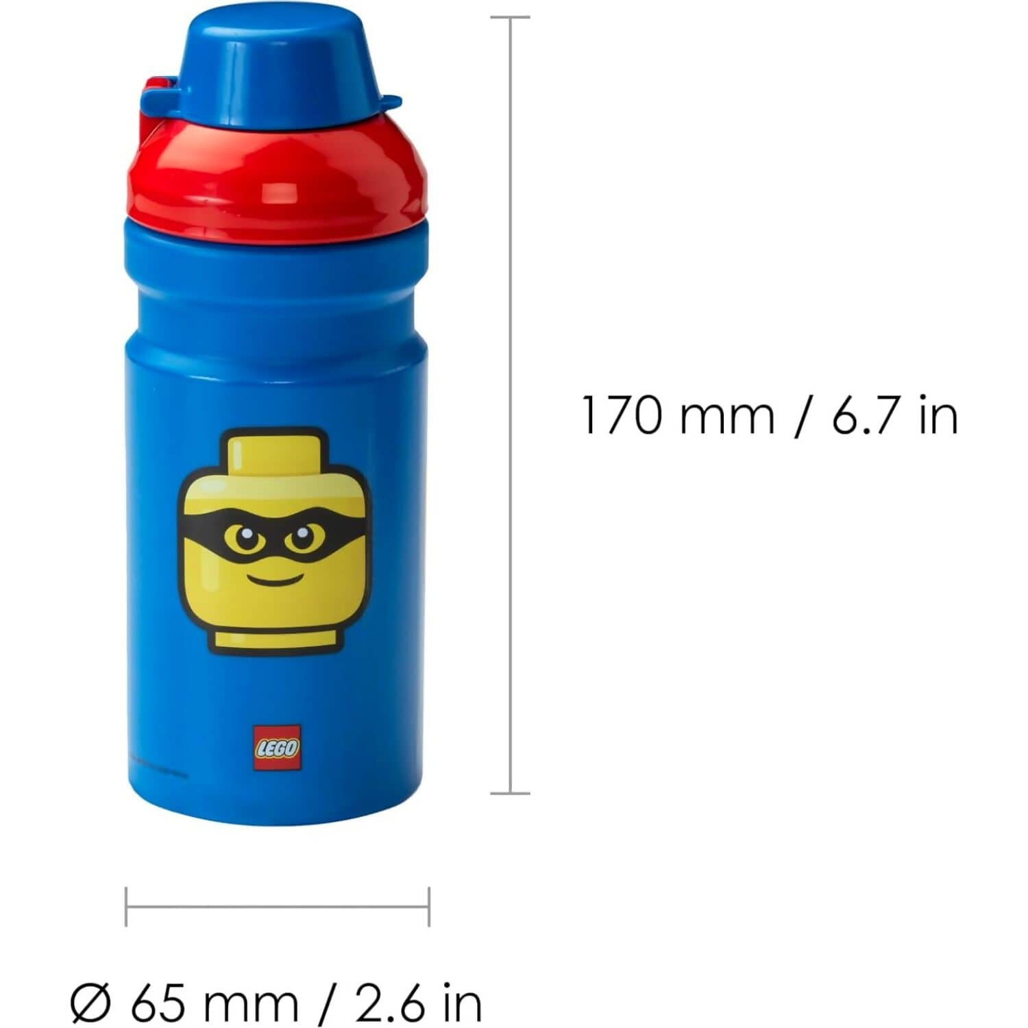 LEGO® Minifigure Lunch Set Iconic Boy Red/Blue - Room Copenhagen