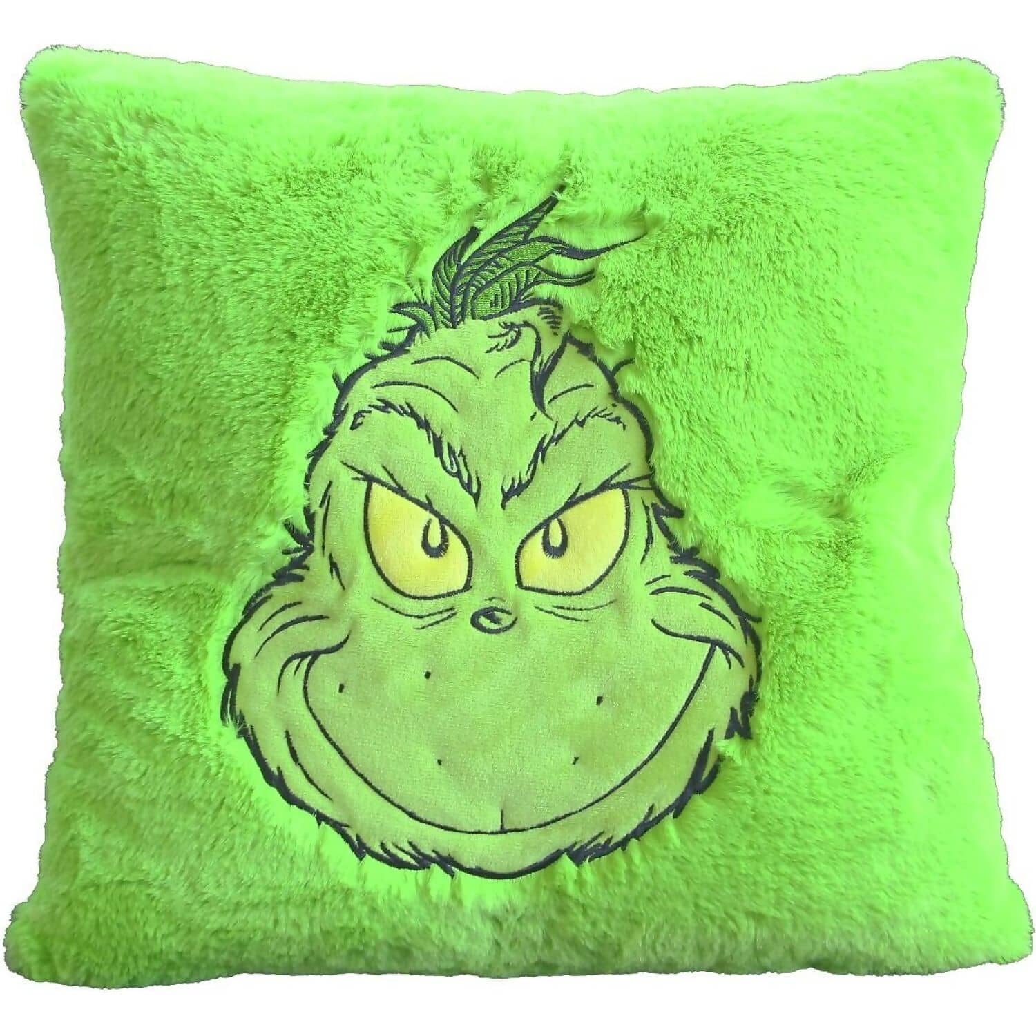 Cotton Candy - Xmas Dr. Seuss Grinch Full Face Cushion - Plush Christmas