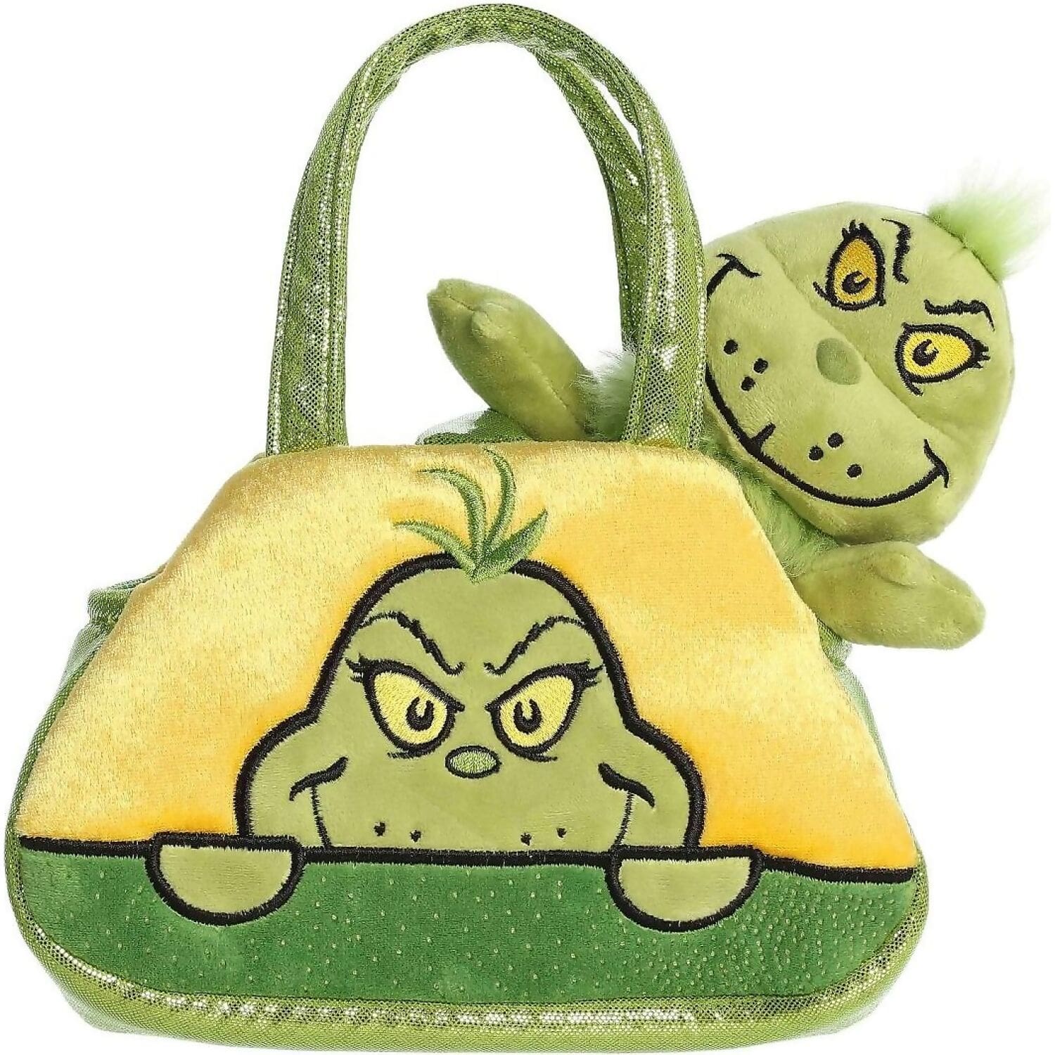 Cotton Candy - Xmas Fancy Pals Dr. Seuss The Grinch Peek-A-Boo - Plush Christmas