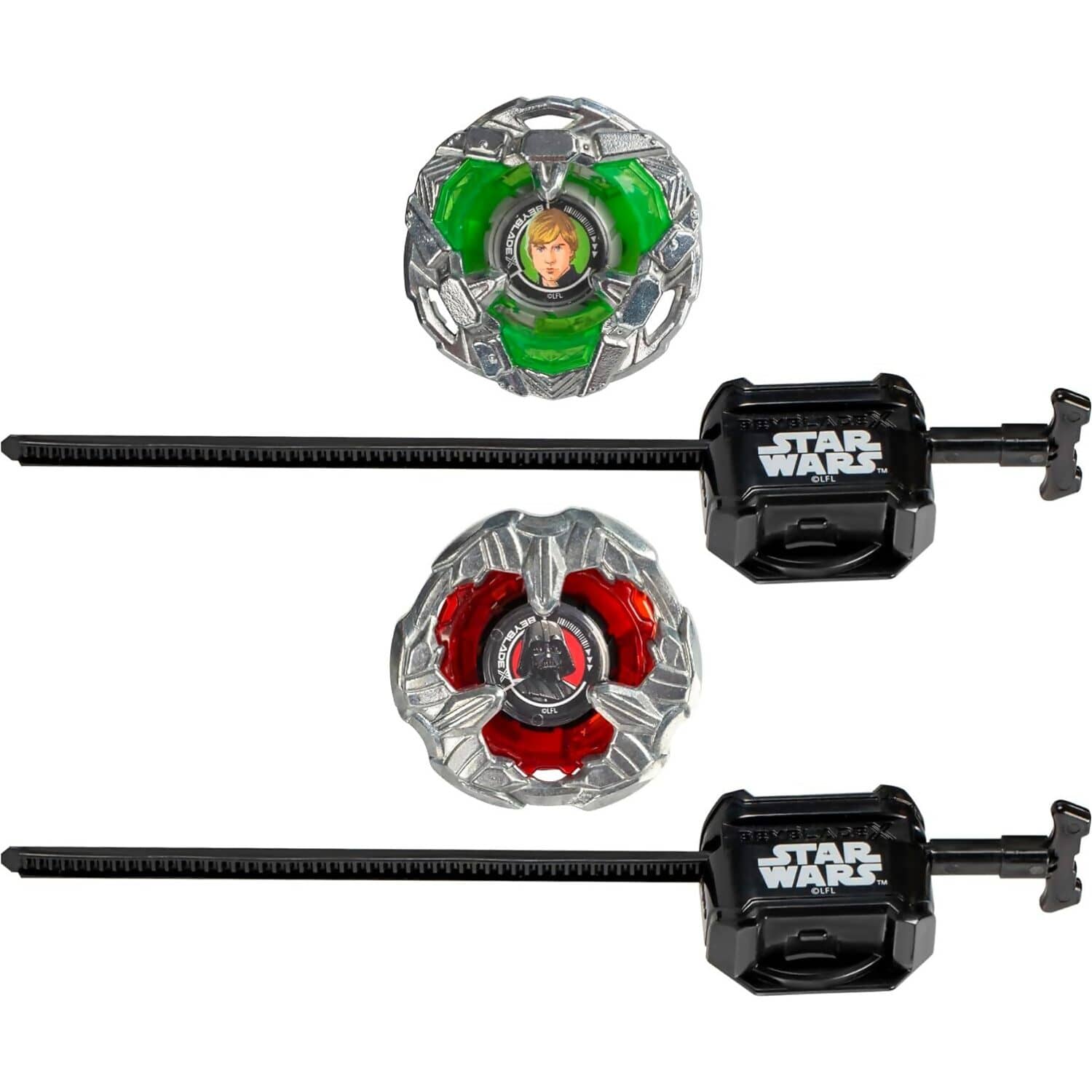 BEYBLADE X - Star Wars - Luke Skywalker 4-80B vs Darth Vader 4-60P Multipack Set
