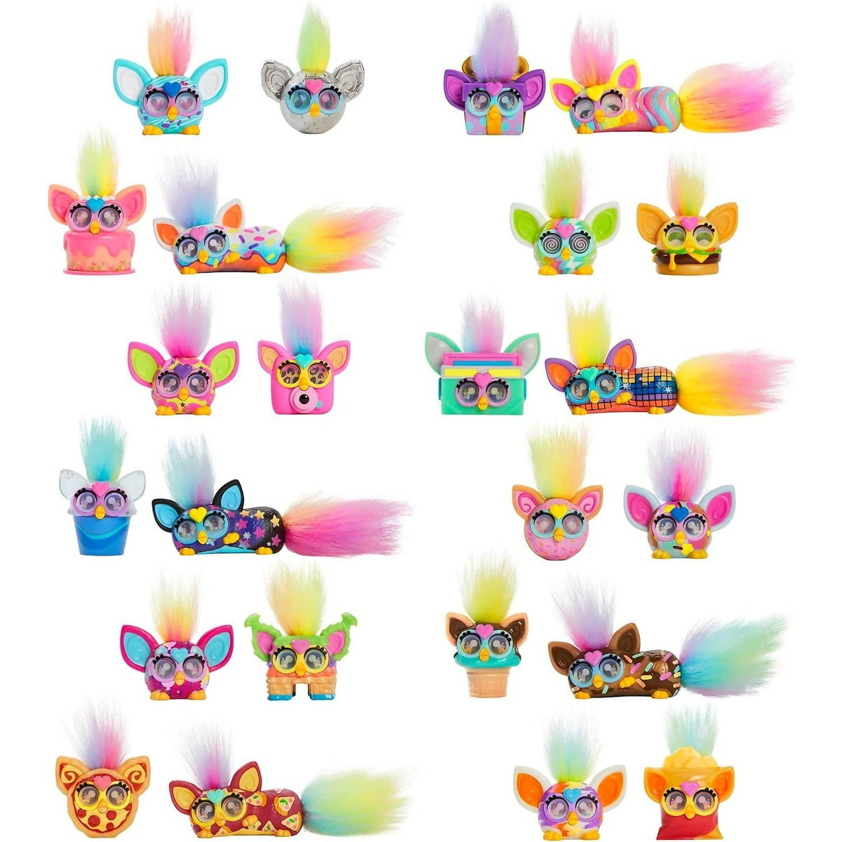 Furby - Minis 2 Pack Surprise Figures Blind Bag - Hasbro
