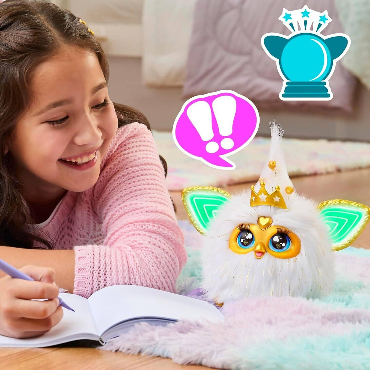Furby - Gold Glam Interactive Toy Plush - Hasbro