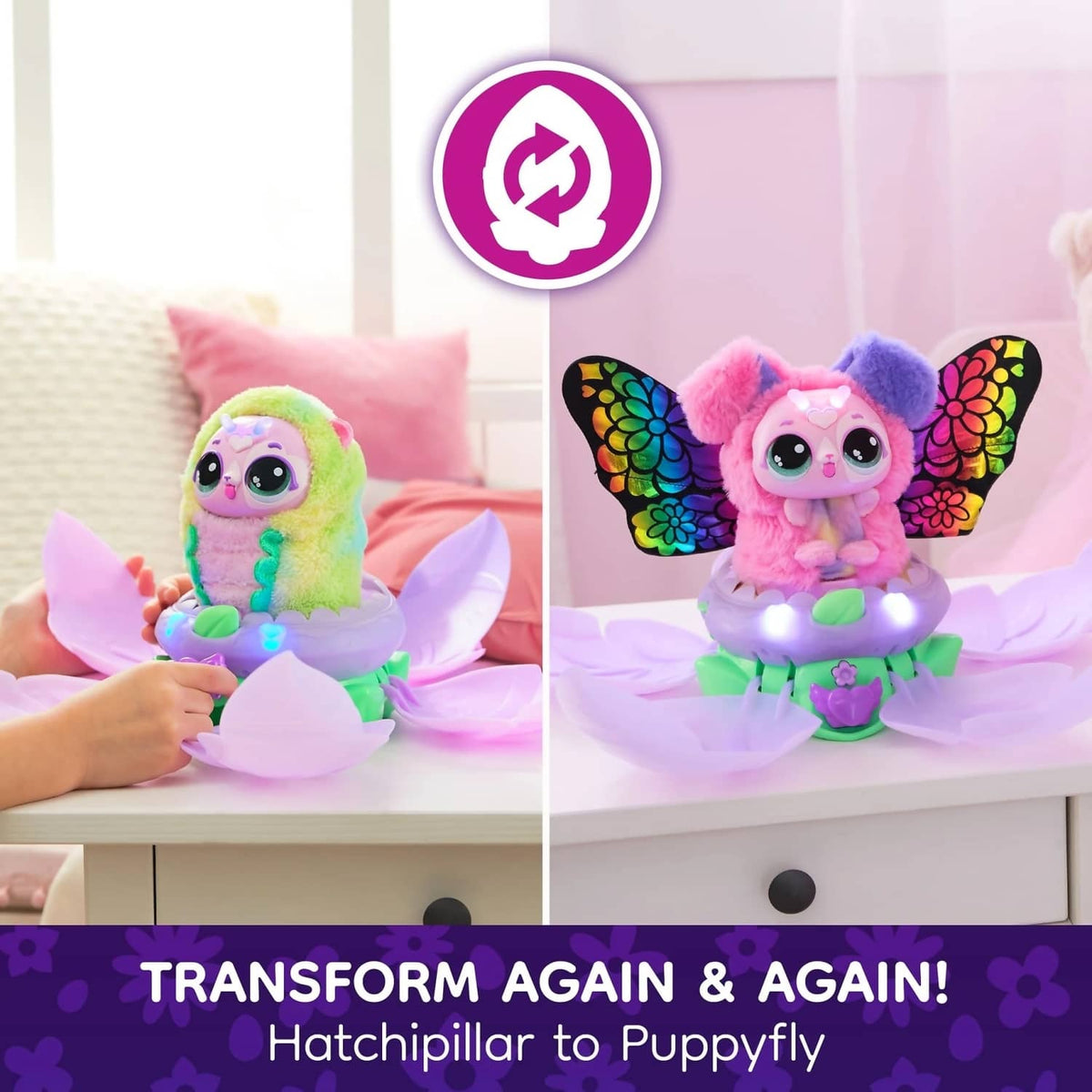 Hatchimals - Puppyfly Bloomables by Hatchimals Interactive Surprise Toy - Spin Master