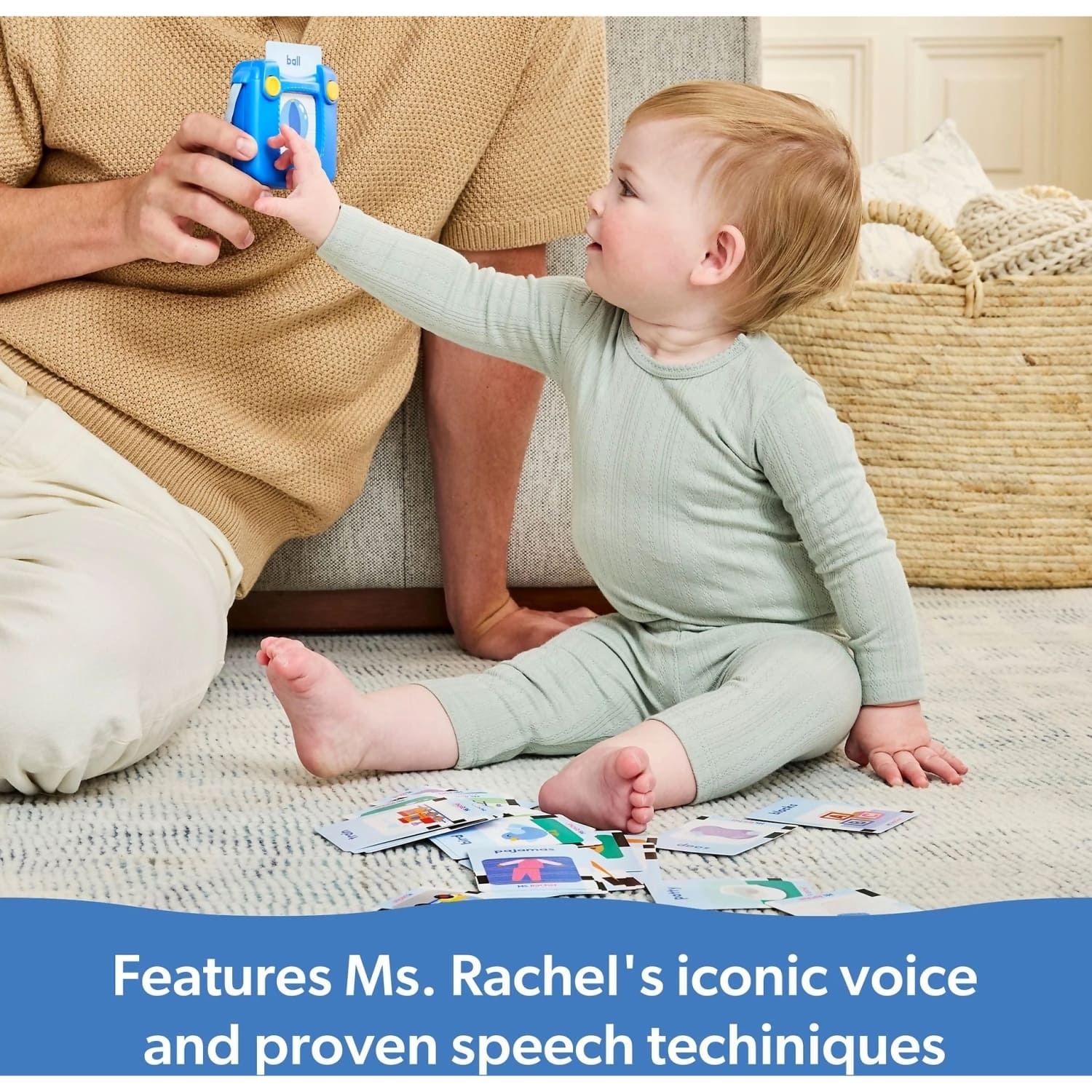Ms. Rachel - First Words Talking Flash Cards - Spin Master