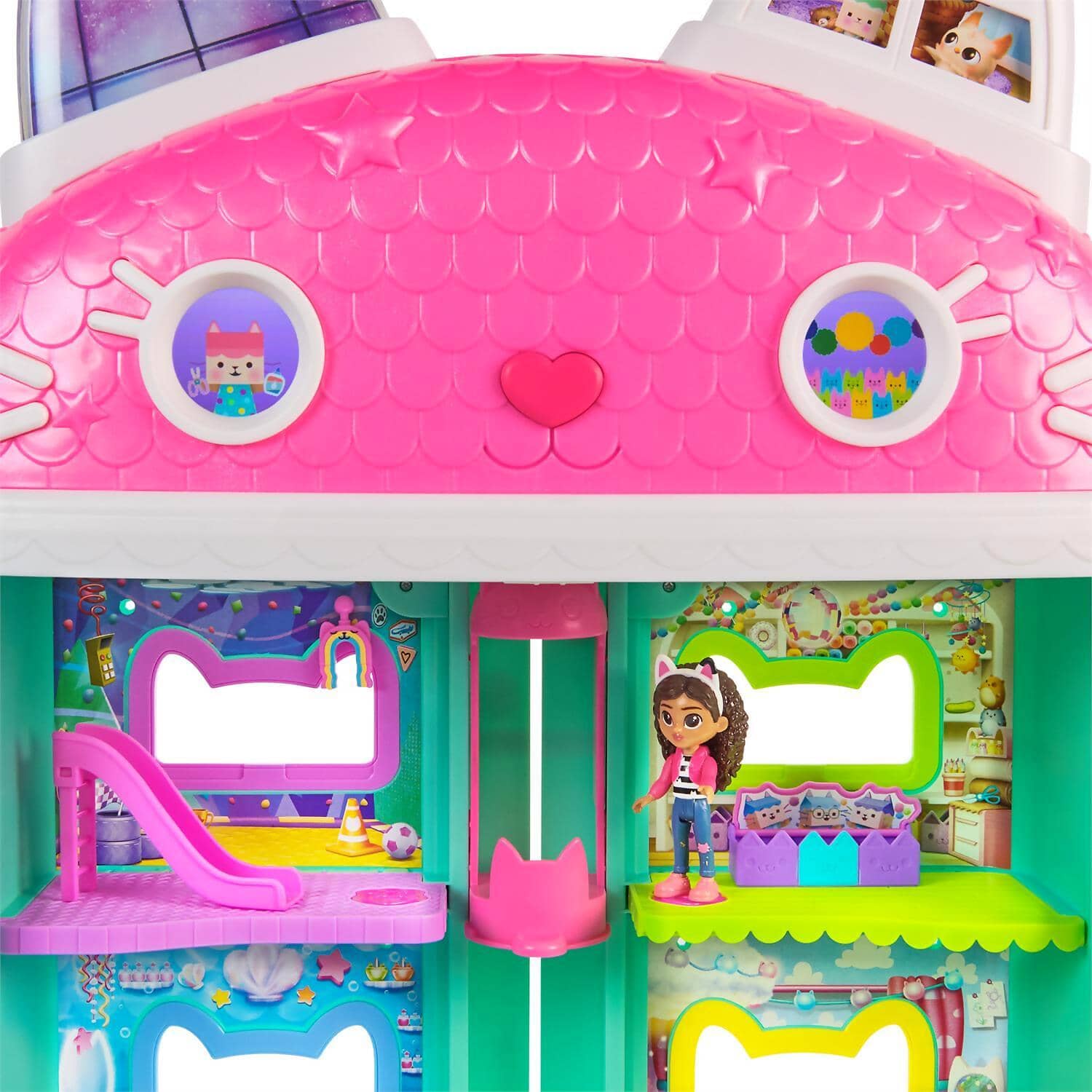 Gabby's Dollhouse - The Movie Meow-mazing Interactive Dollhouse - Spin Master