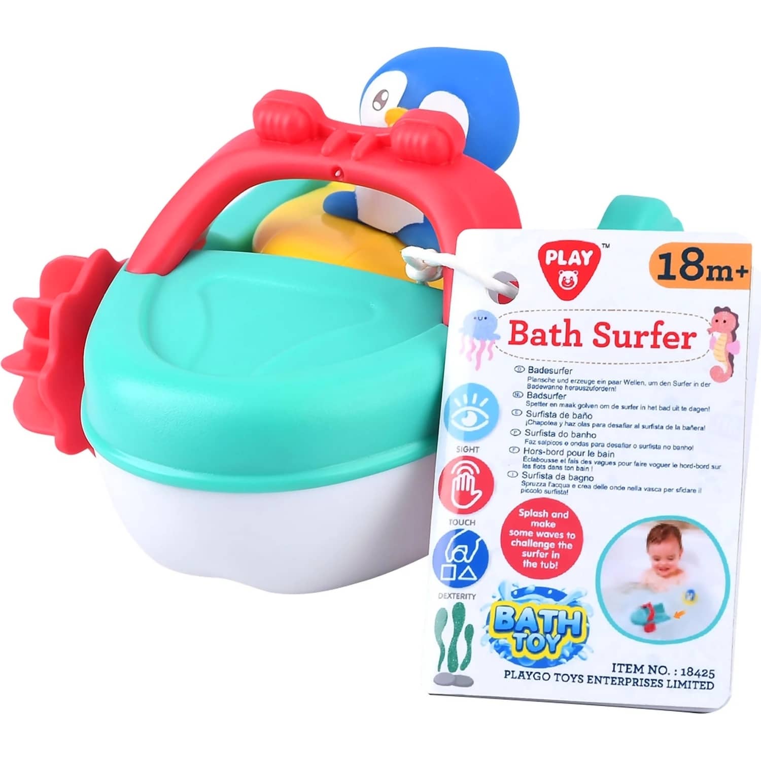 Playgo Toys Ent. Ltd - Bath Surfer Toy Boat