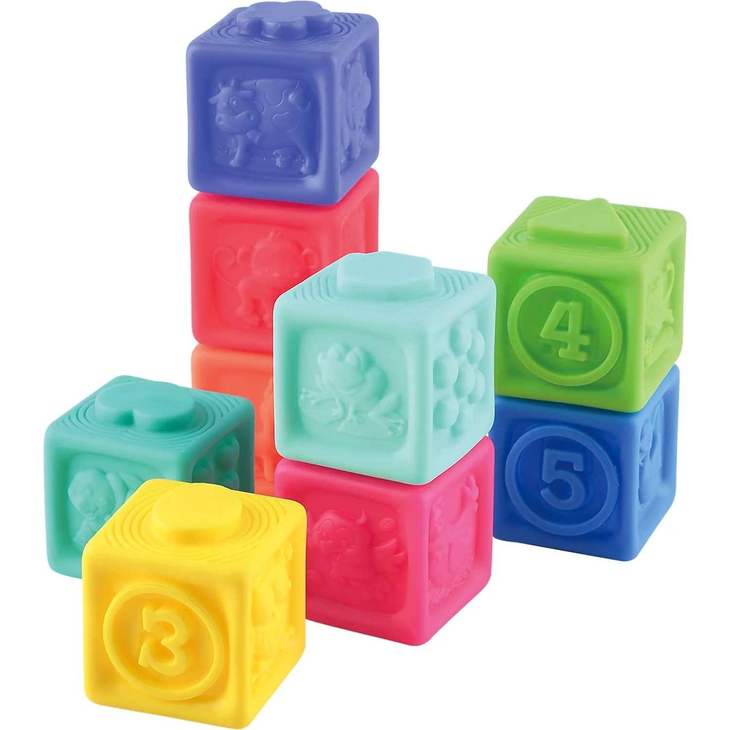 Playgo Toys Ent. Ltd - Stacking Wonder Blocks 9 Pcs