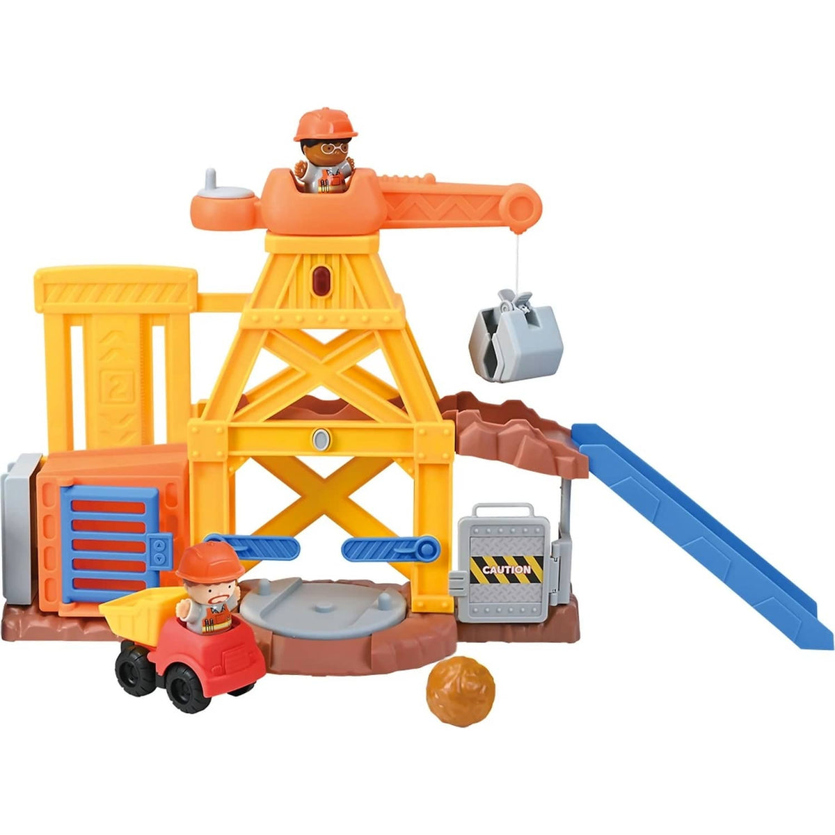 Playgo Toys Ent. Ltd - Construction Site 8 Pcs Playset