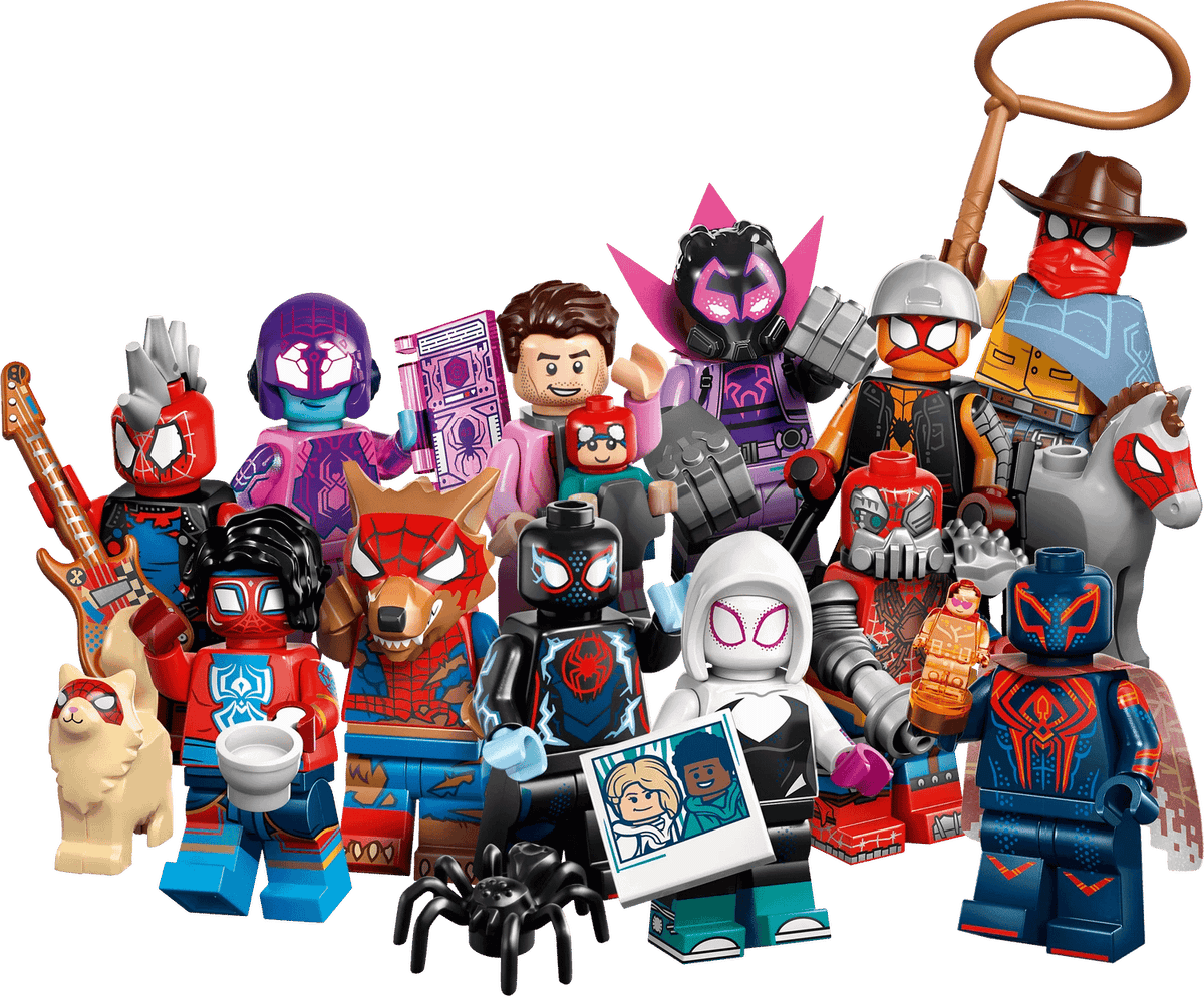 LEGO® 71050 Spider-Man: Across the Spider-Verse - Minifigures