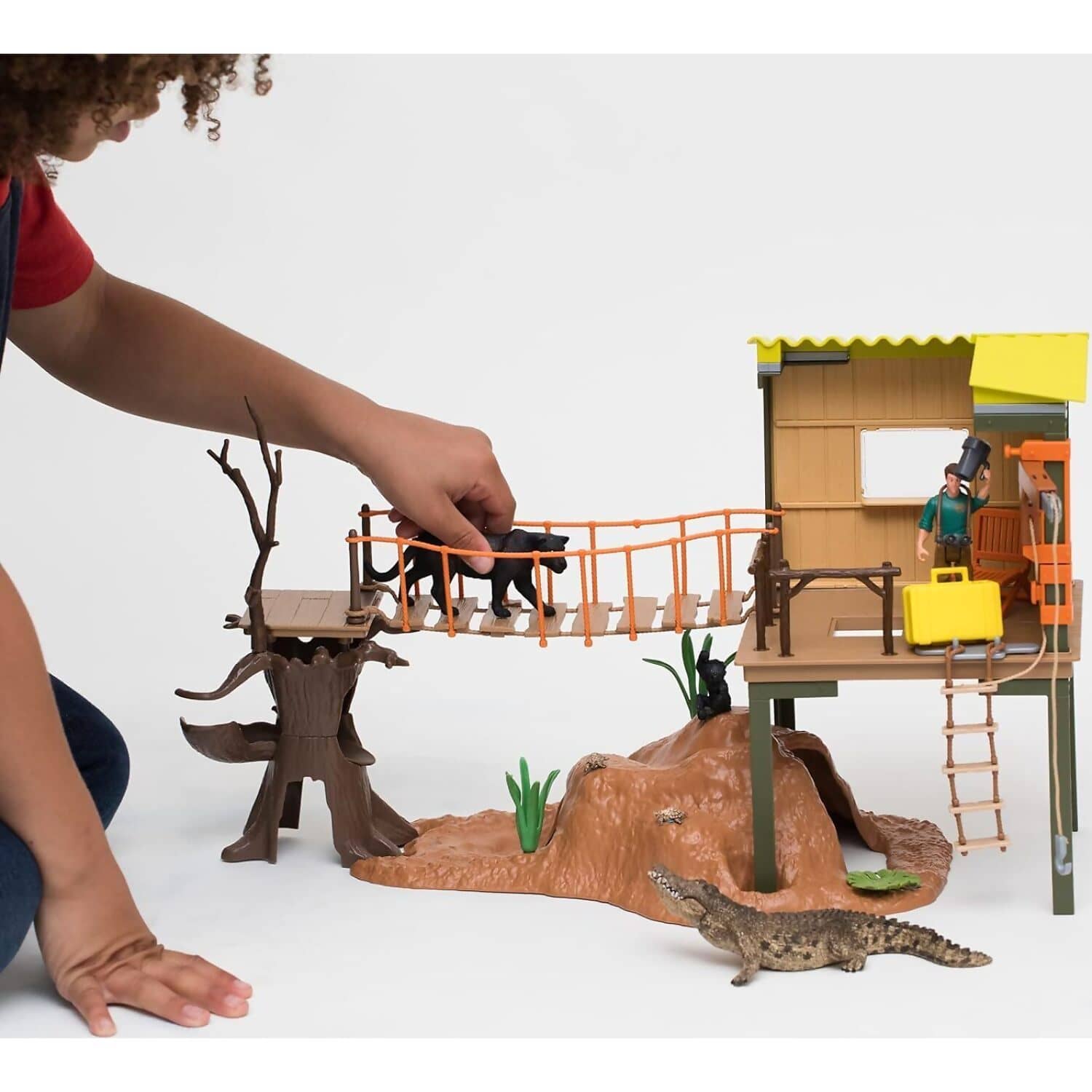 Schleich - Wild Life Ranger Station Wild Life Playset