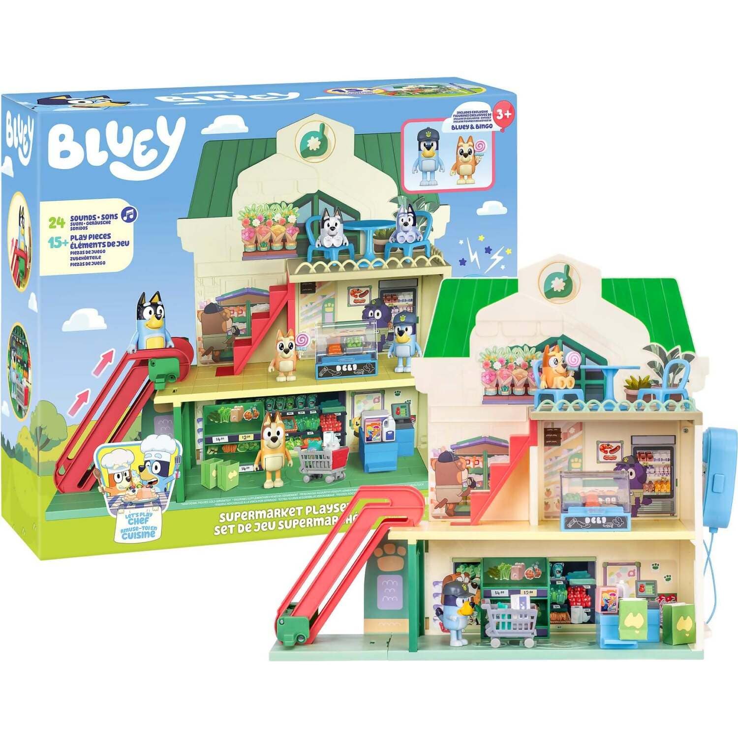 Bluey - Bluey Supermarket Playset
